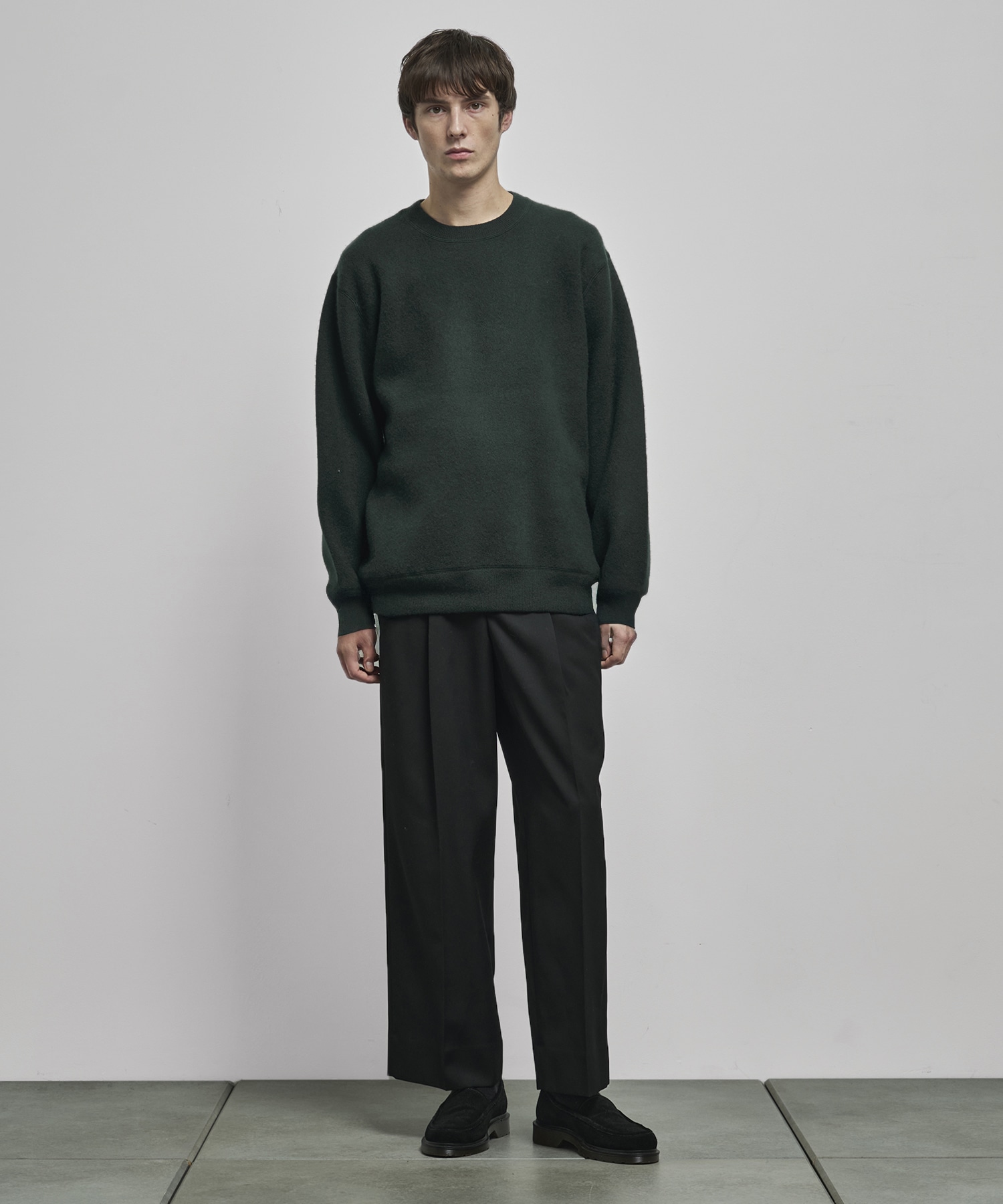 【MENS】CASHMERE REVERSIBLE PULLOVER CASHMERE CASHMERE