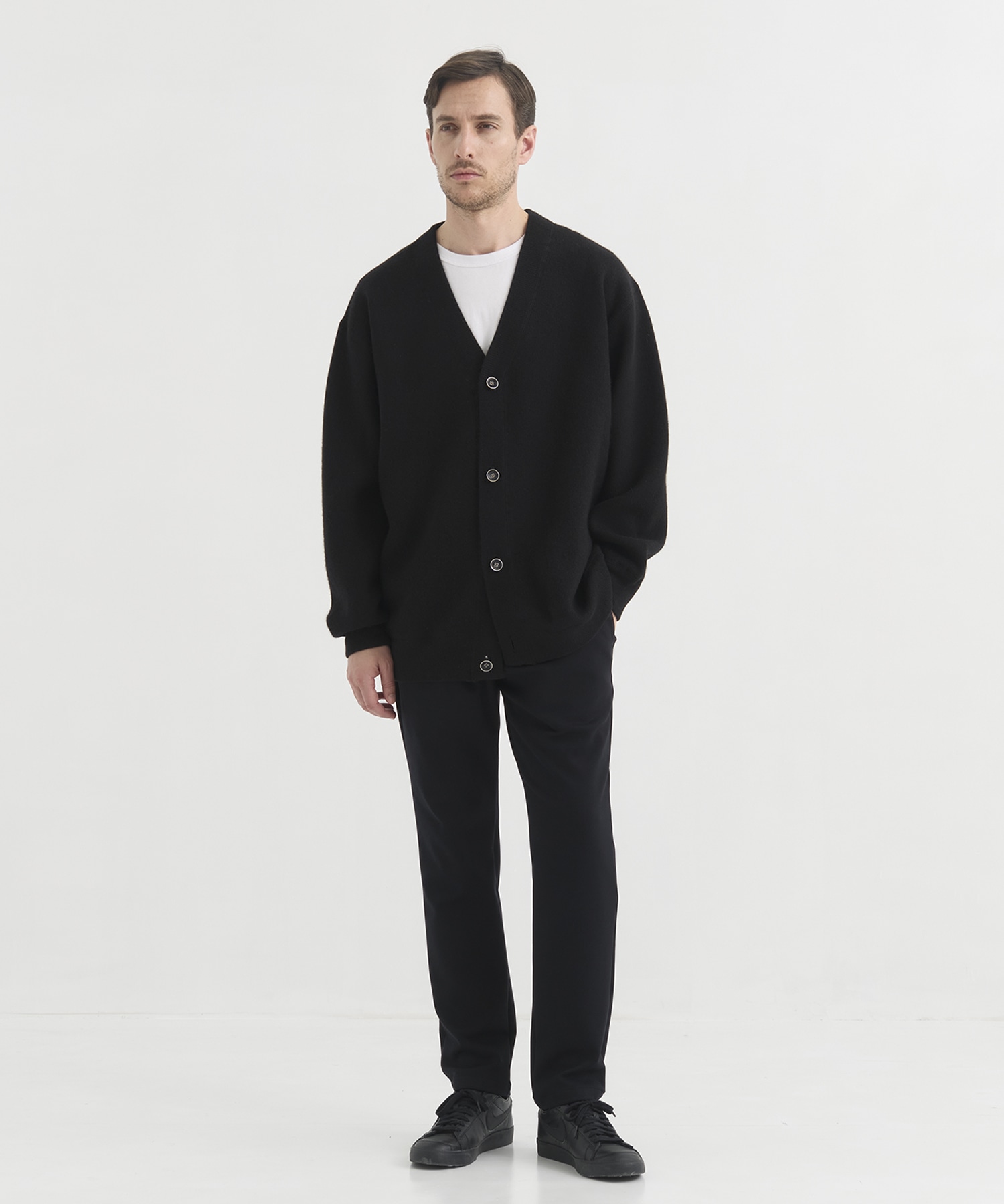 【MENS】CASHMERE REVERSIBLE CARDIGAN CASHMERE CASHMERE