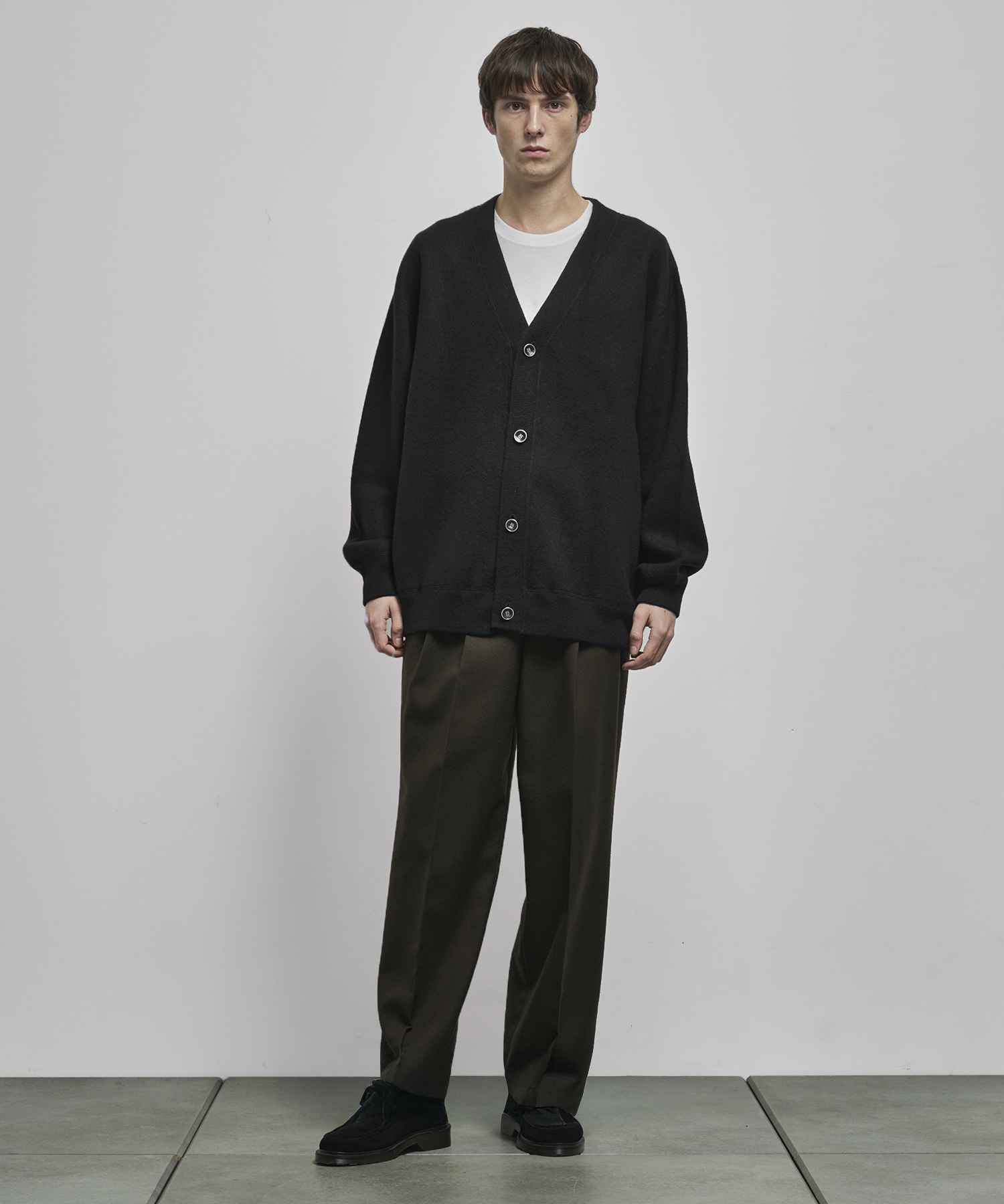 【MENS】CASHMERE REVERSIBLE CARDIGAN CASHMERE CASHMERE