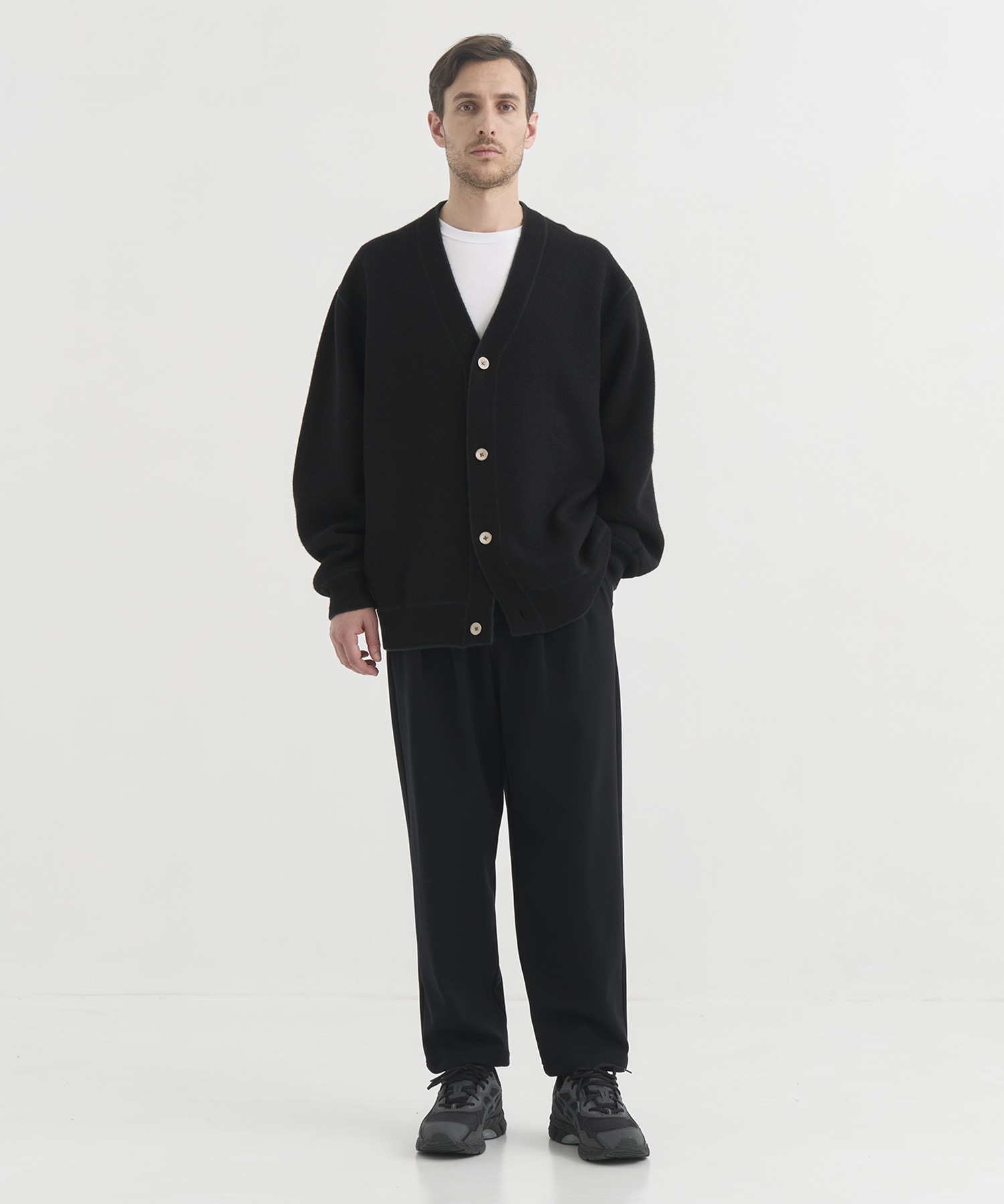 【MENS】CASHMERE REVERSIBLE CARDIGAN CASHMERE CASHMERE