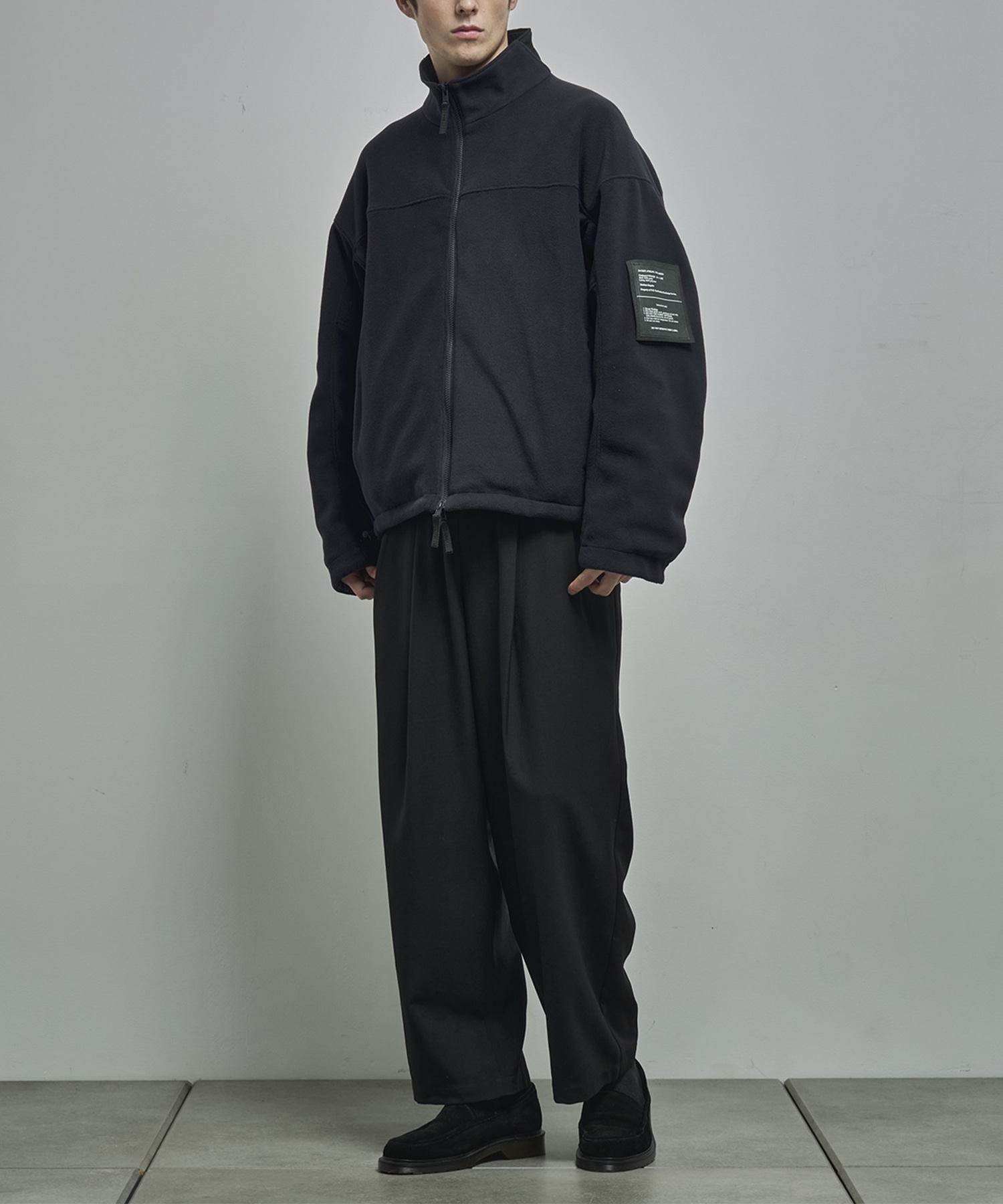 ×WILD THINGS 9252-BL01-003 REVERSIBLE OVERSHIRT N.HOOLYWOOD