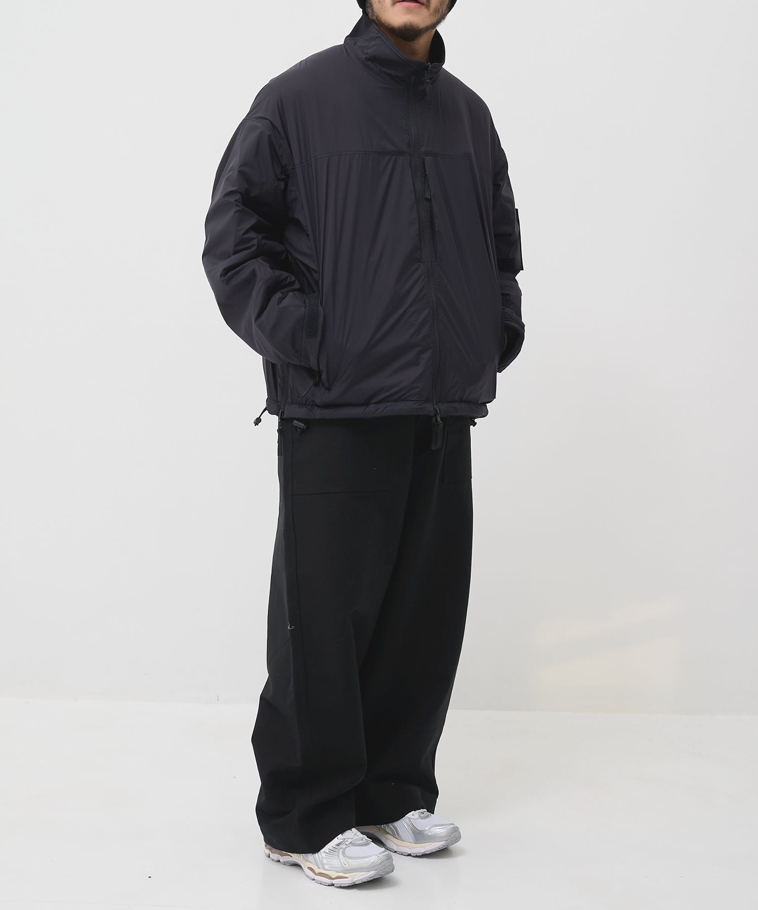 ×WILD THINGS 9252-BL01-003 REVERSIBLE OVERSHIRT N.HOOLYWOOD