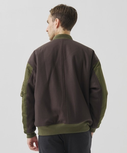 別注NYLON LAYERED BLOUSON 