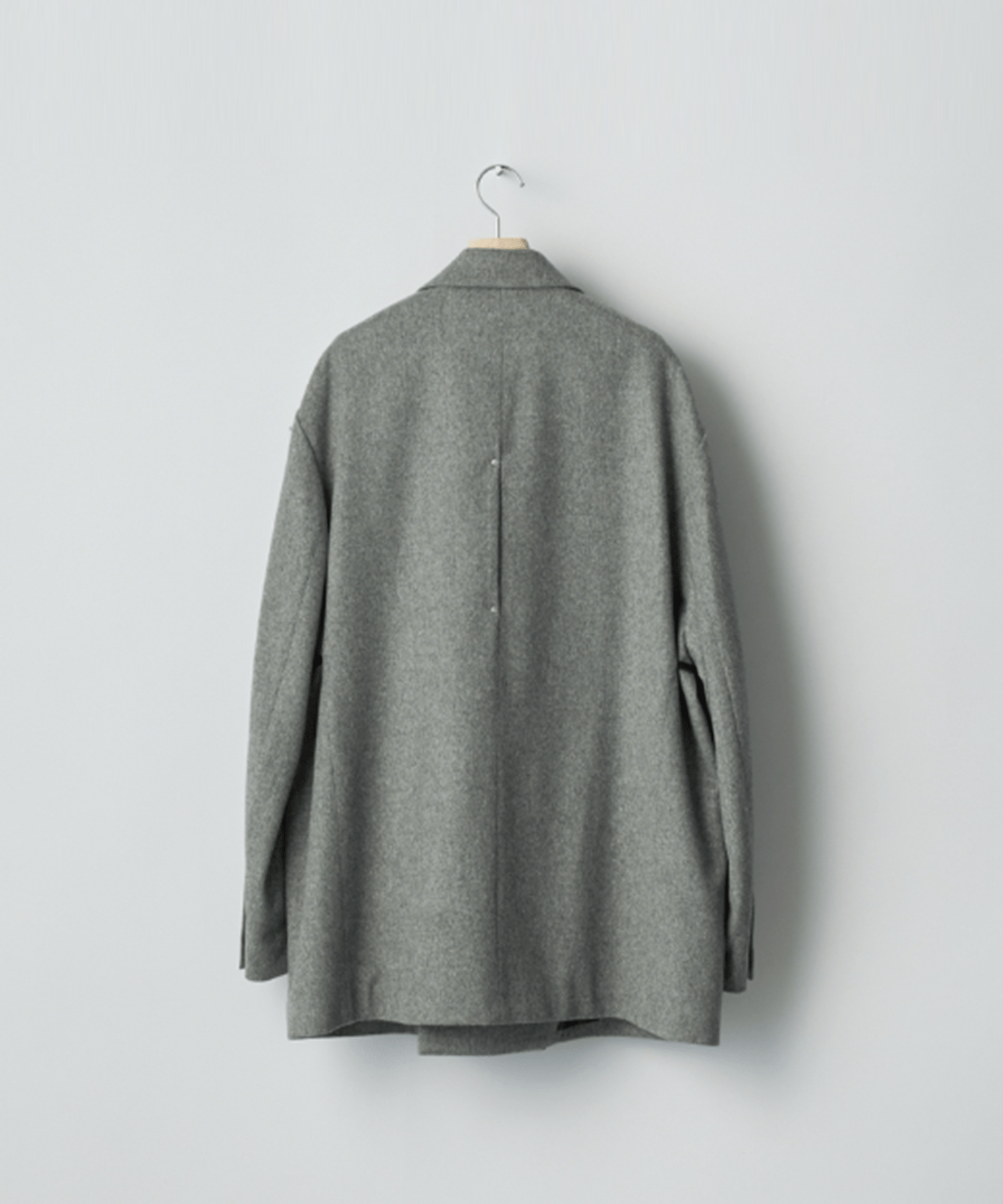 W/CA BEAVER BACK SLASH PEAK LAPEL JACKET ssstein
