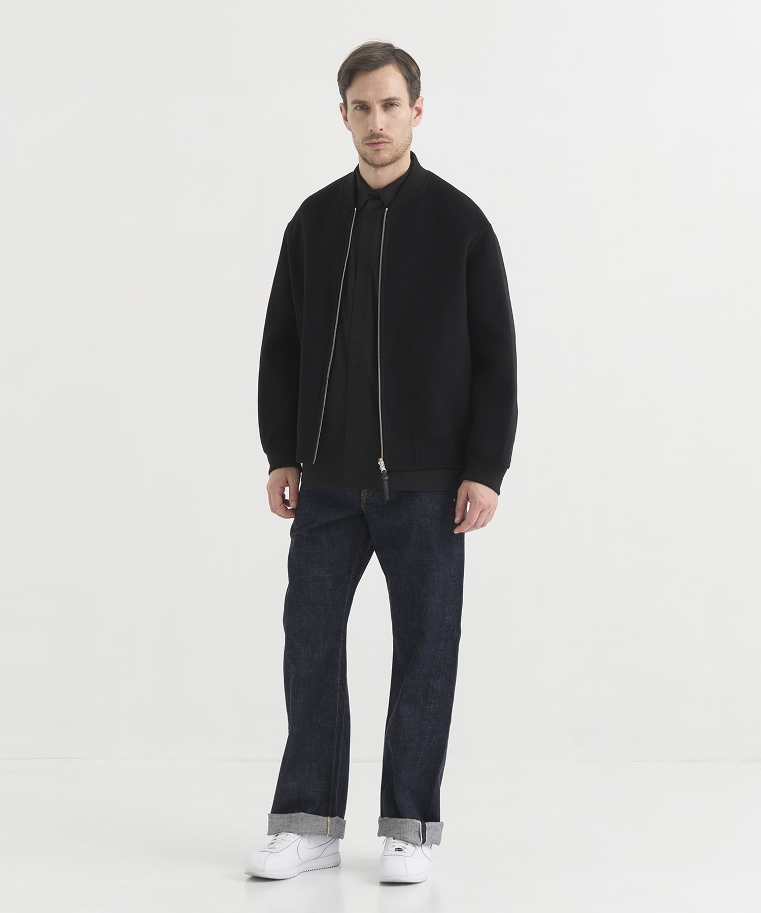 CASHMERE/SILK/WOOL MA-1 CASHMERE CASHMERE