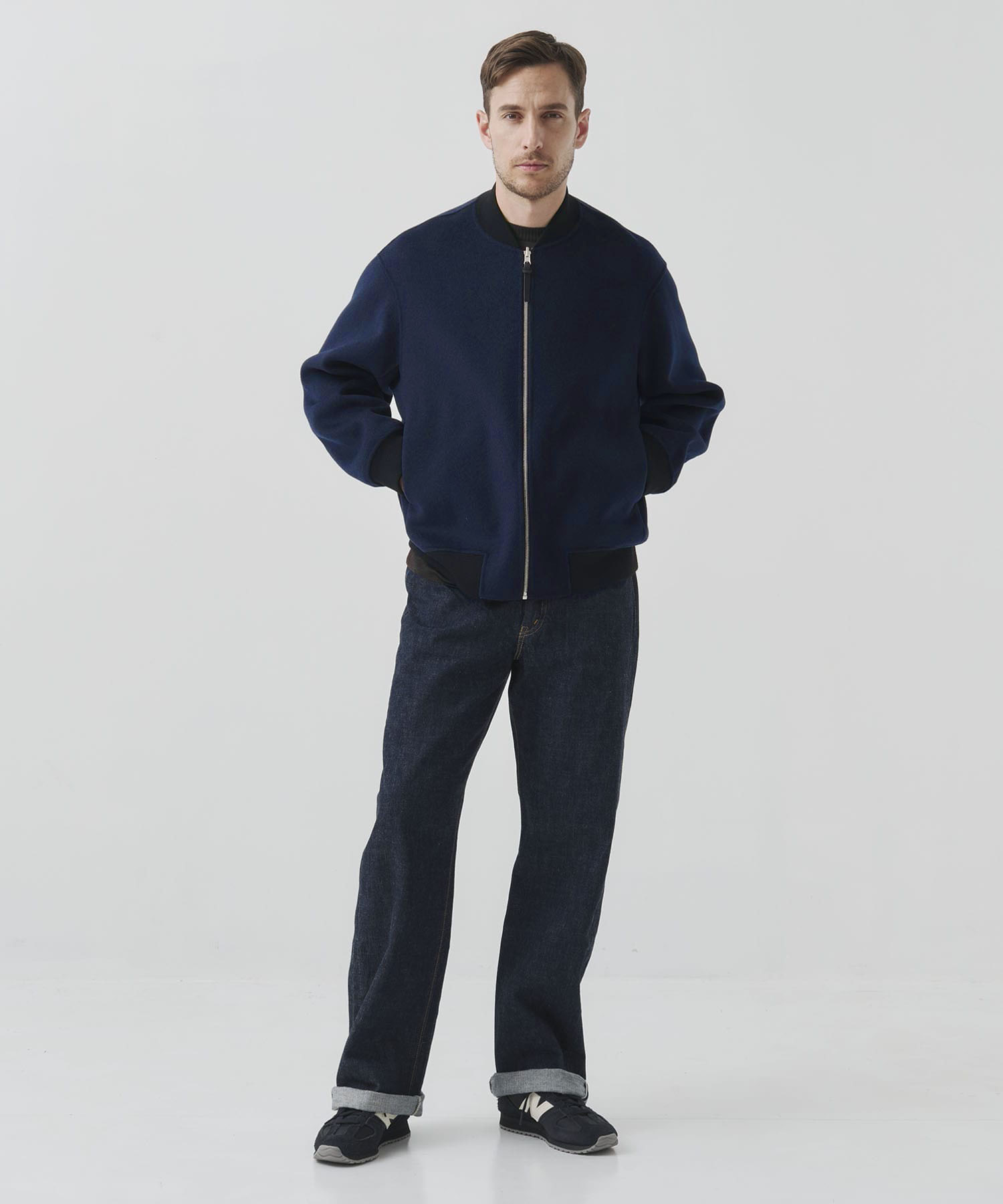 CASHMERE/SILK/WOOL MA-1 CASHMERE CASHMERE
