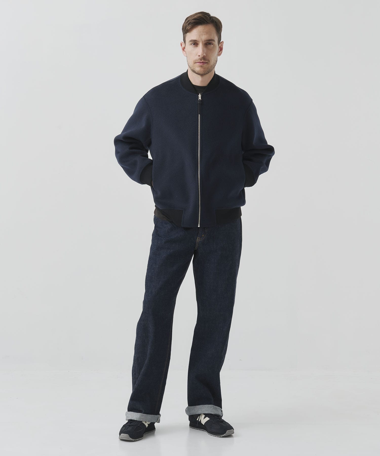 CASHMERE/SILK/WOOL MA-1 CASHMERE CASHMERE