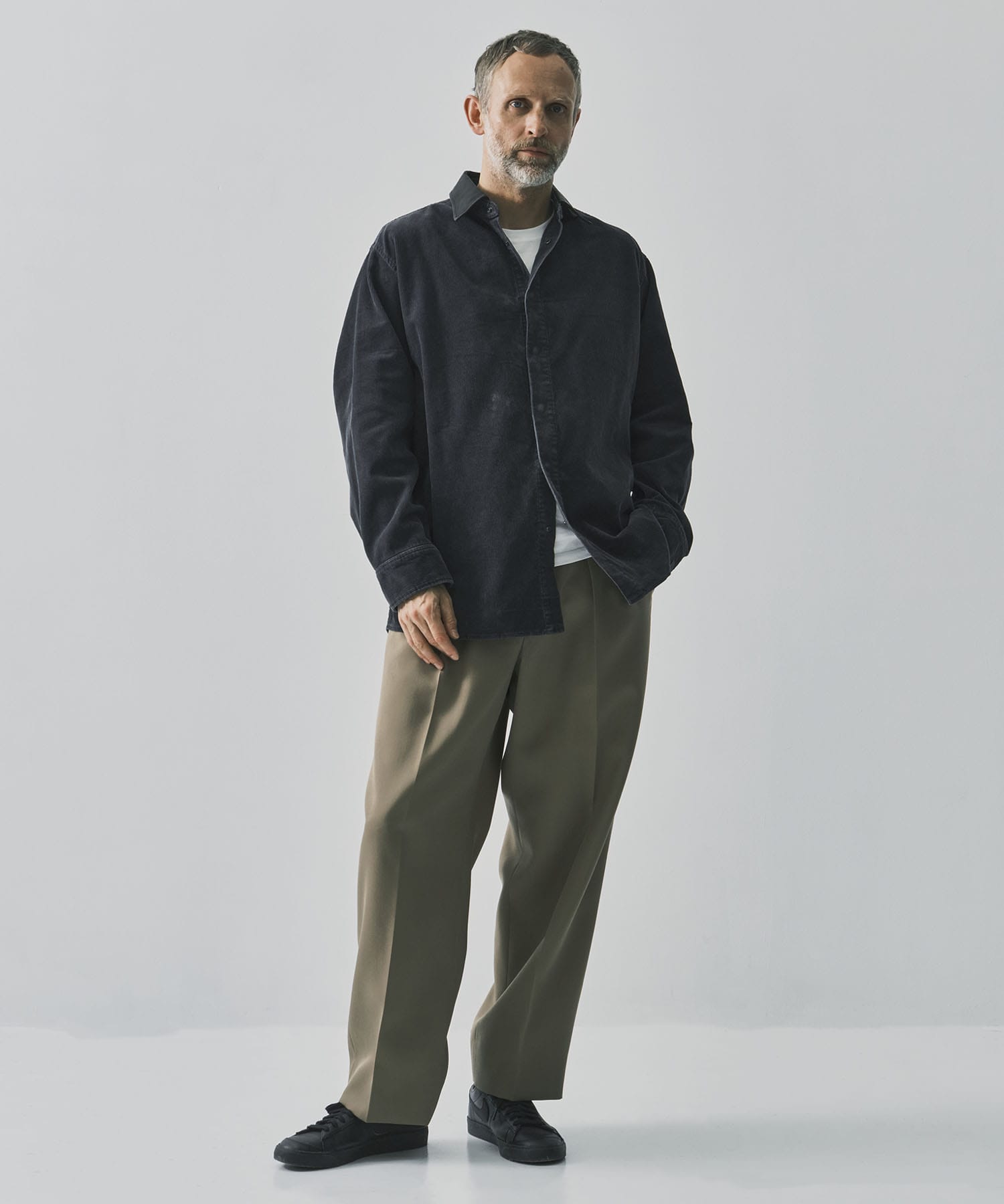 別注襟切替シャツ CORDUROY N.HOOLYWOOD