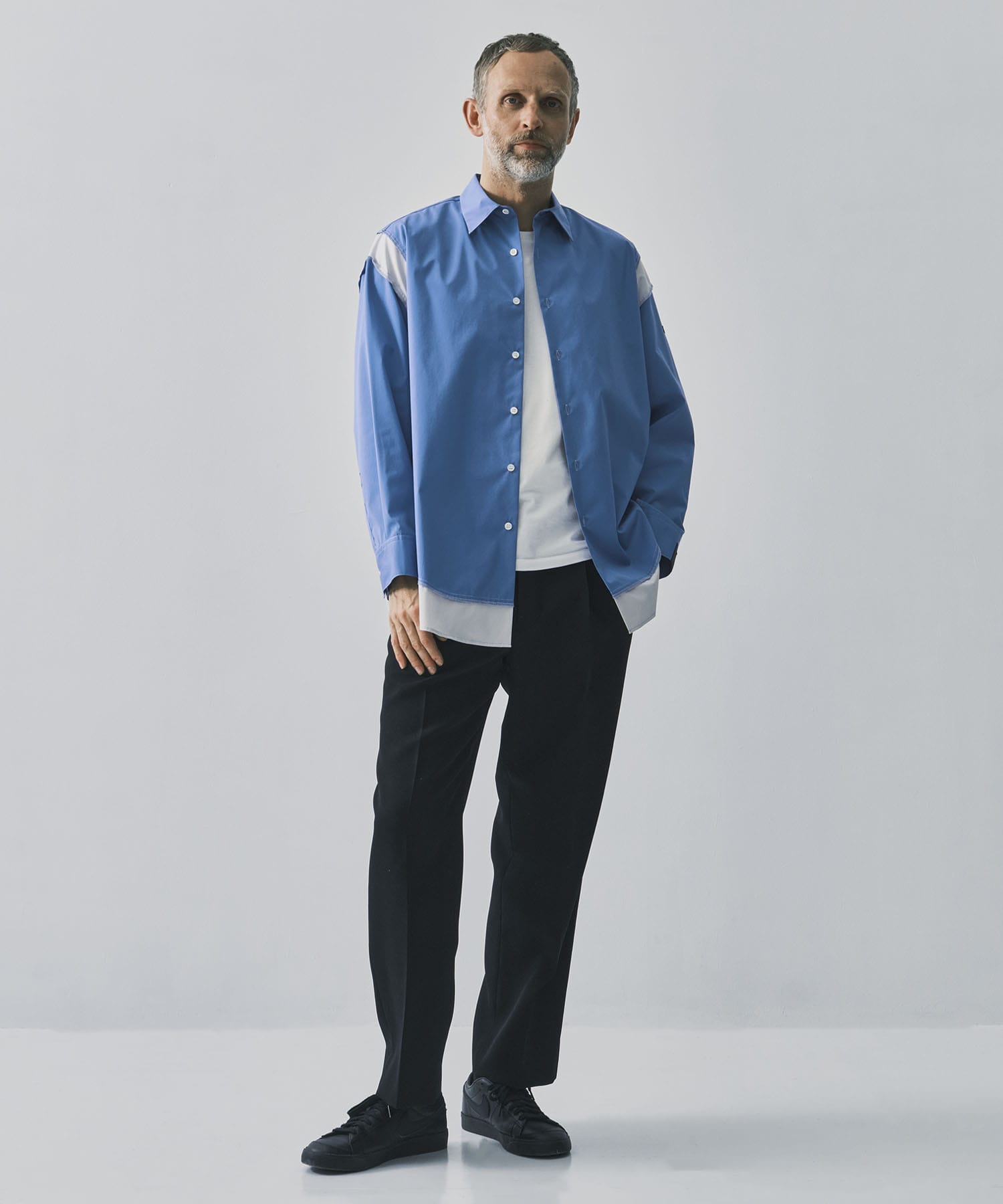 別注切替シャツ N.HOOLYWOOD