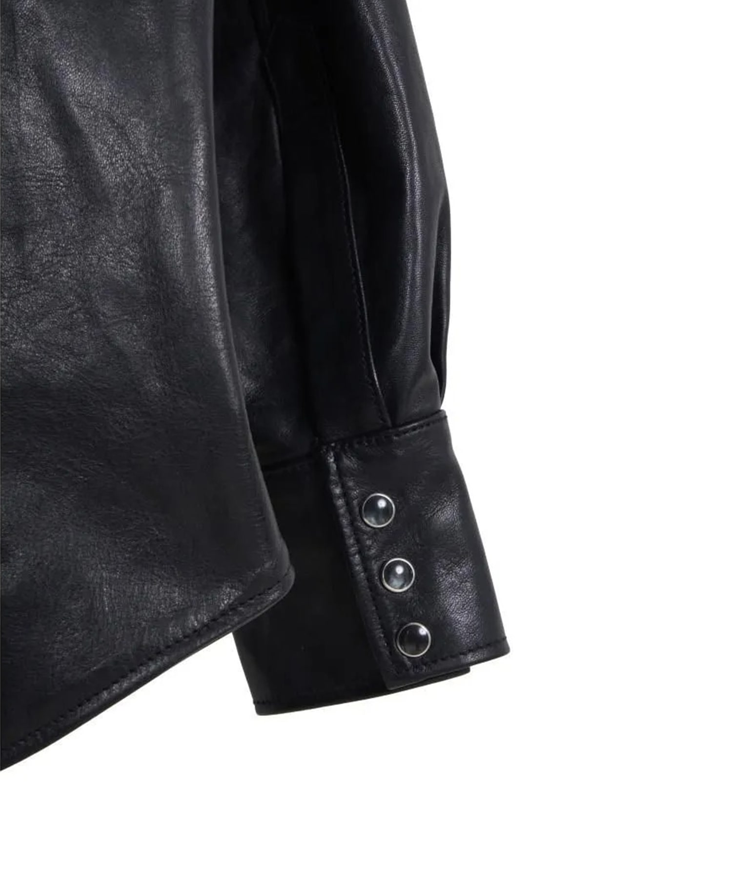 1261033 HORSE LEATHER SHIRT VINTAGE W MASSES