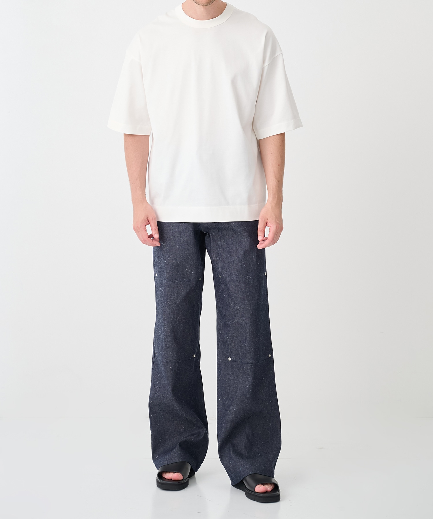 別注NEW CLASSIC WORK JEANS INDIGO LINEN TANAKA