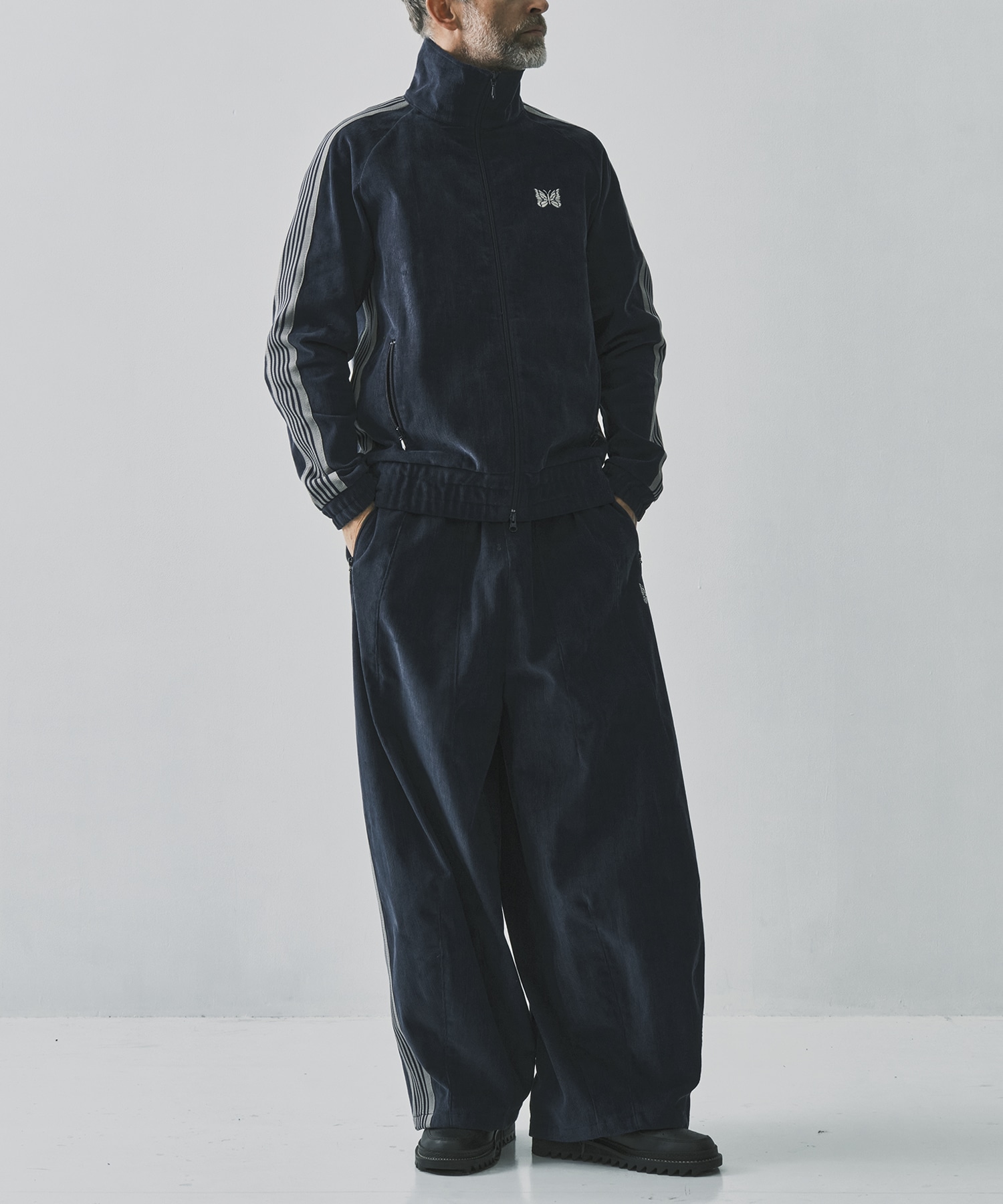 別注H.D. Track Pant - Corduroy NEEDLES