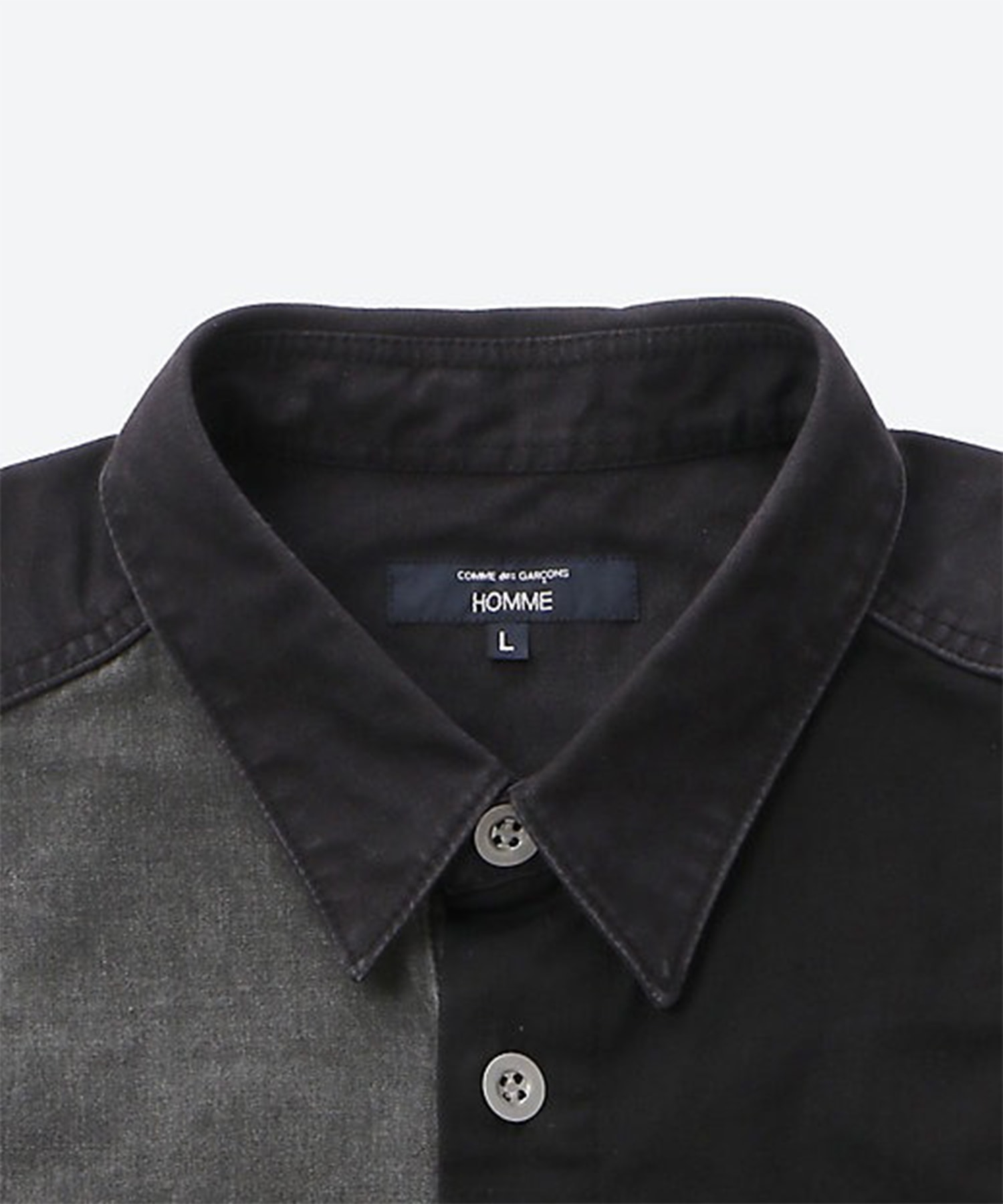 【コムデギャルソンオム】HQ-B019-051 S/S SHIRT COMME des GARCONS HOMME
