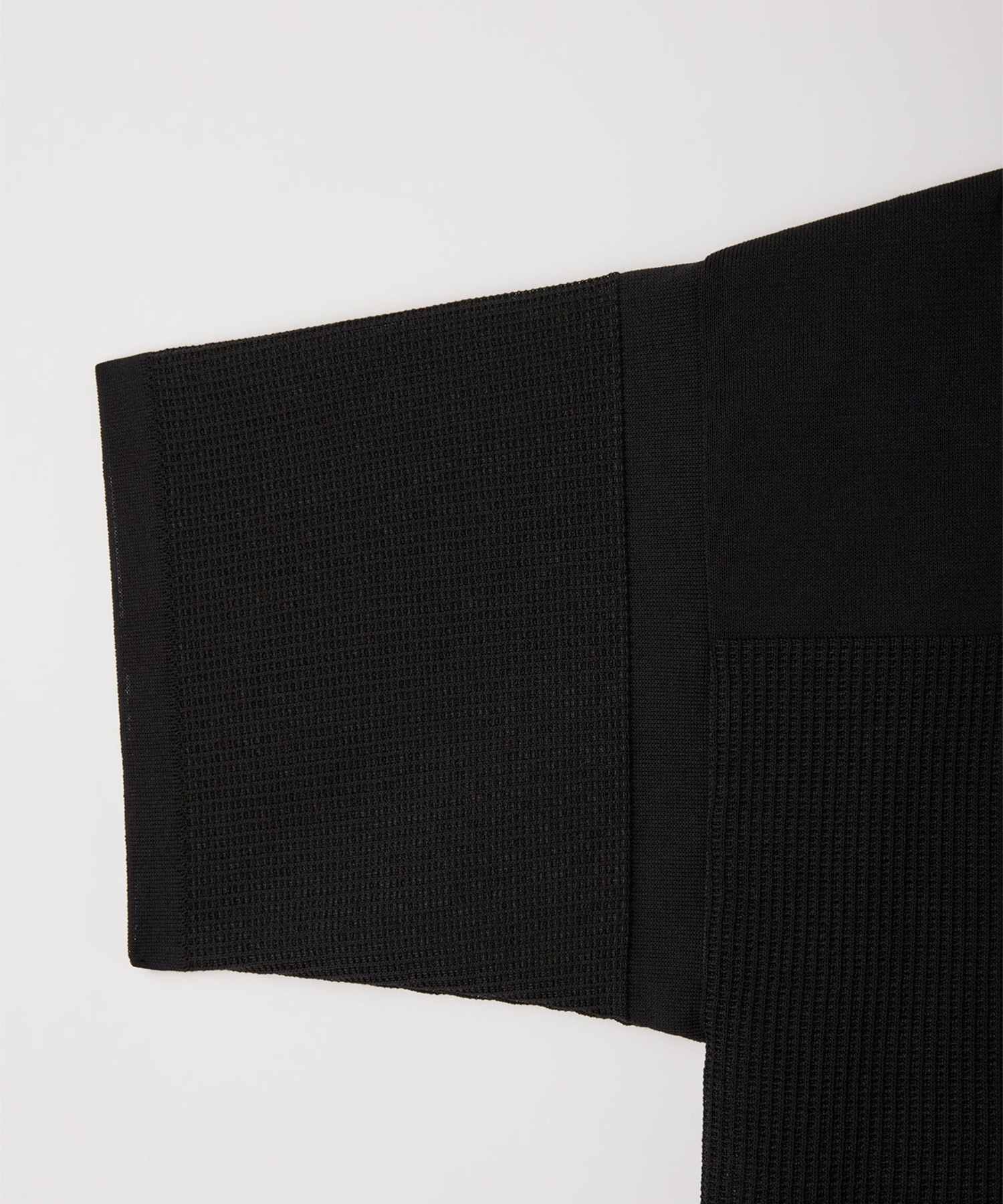 WAFFLE LUCENT SHORT SLEEVE TEE SHIRT 