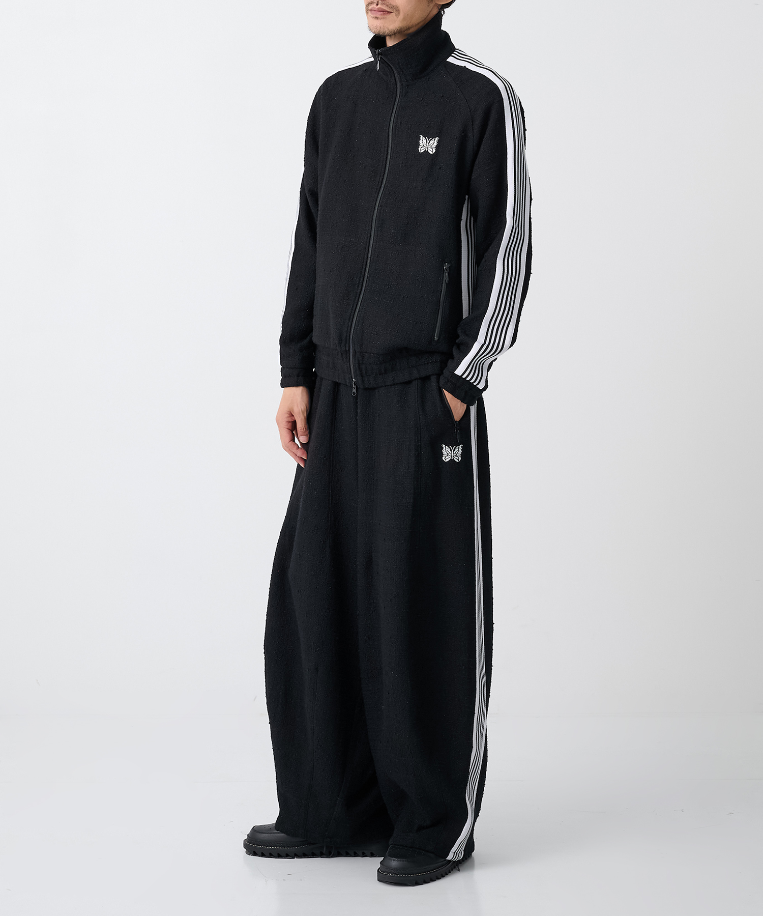 別注H.D. Track Pant - C Tweed NEEDLES
