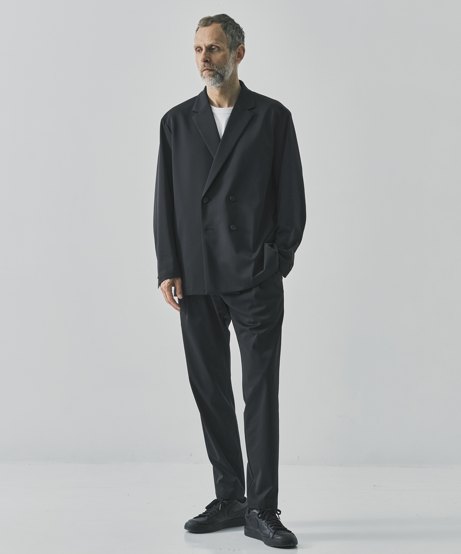 Light Matte Stretch Jersey Double Jacket THE TOKYO