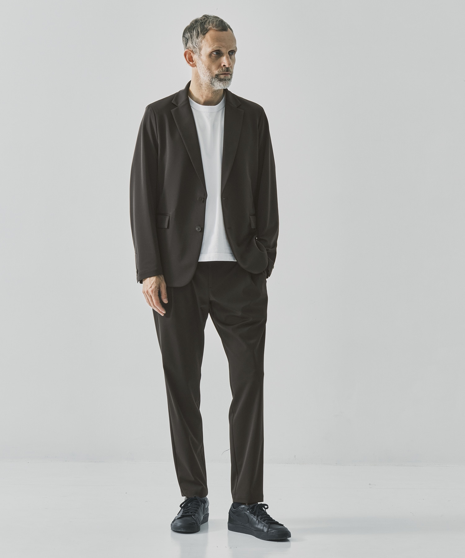 Light Matte Stretch Jersey Shape Jacket THE TOKYO