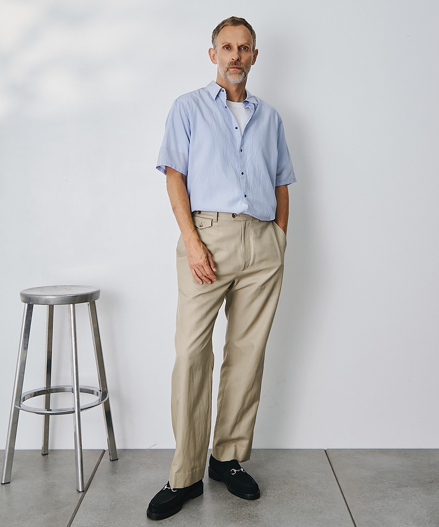 SILK α S/S Shirt SILK α
