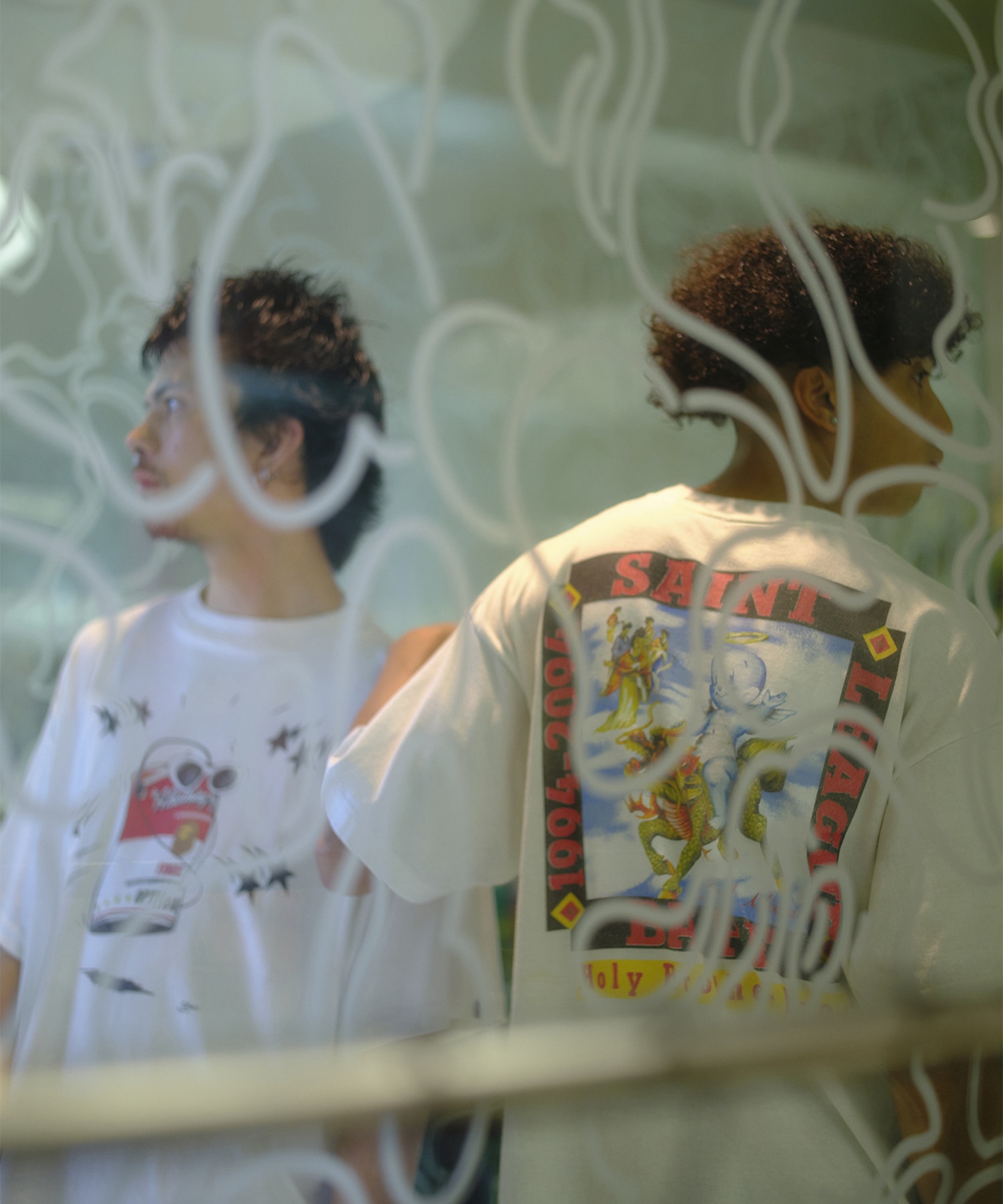 【セントマイケル】SM-MK1-0000-C35 Bape S/S Tee SAINT MXXXXXX