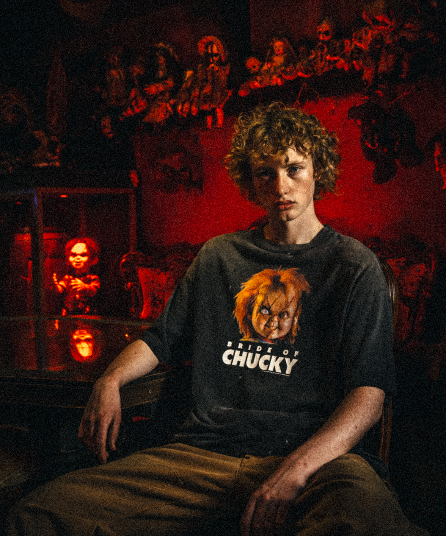 【セントマイケル】SM-MK1-0000-C67 CHUCKY S/S Tee SAINT MXXXXXX
