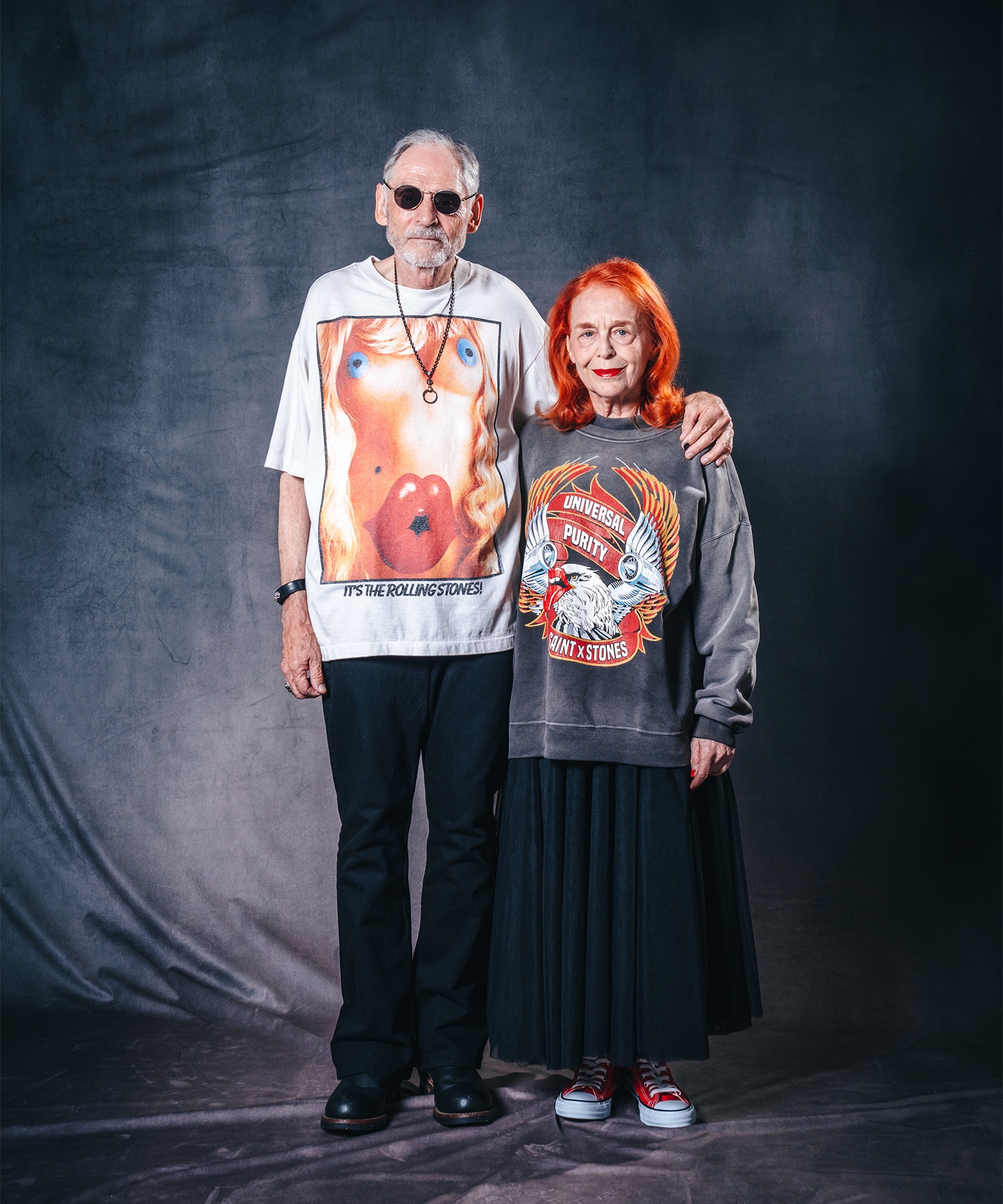【セントマイケル】SM-MK1-0000-C43 The Rolling Stones S/S Tee SAINT MXXXXXX