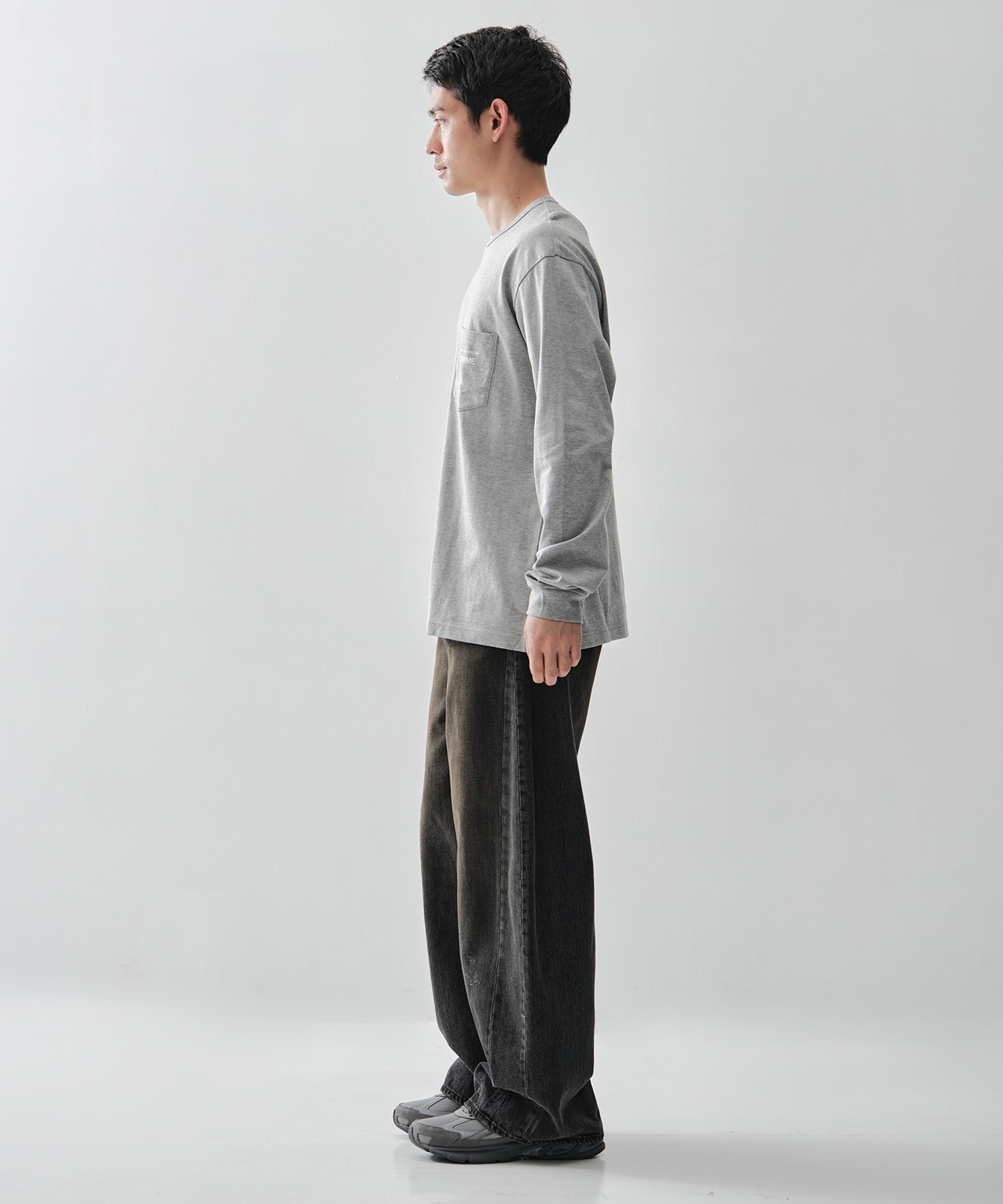 【シュタイン】ST.1563 DEFORMATION WIDE DENIM PANTS ssstein