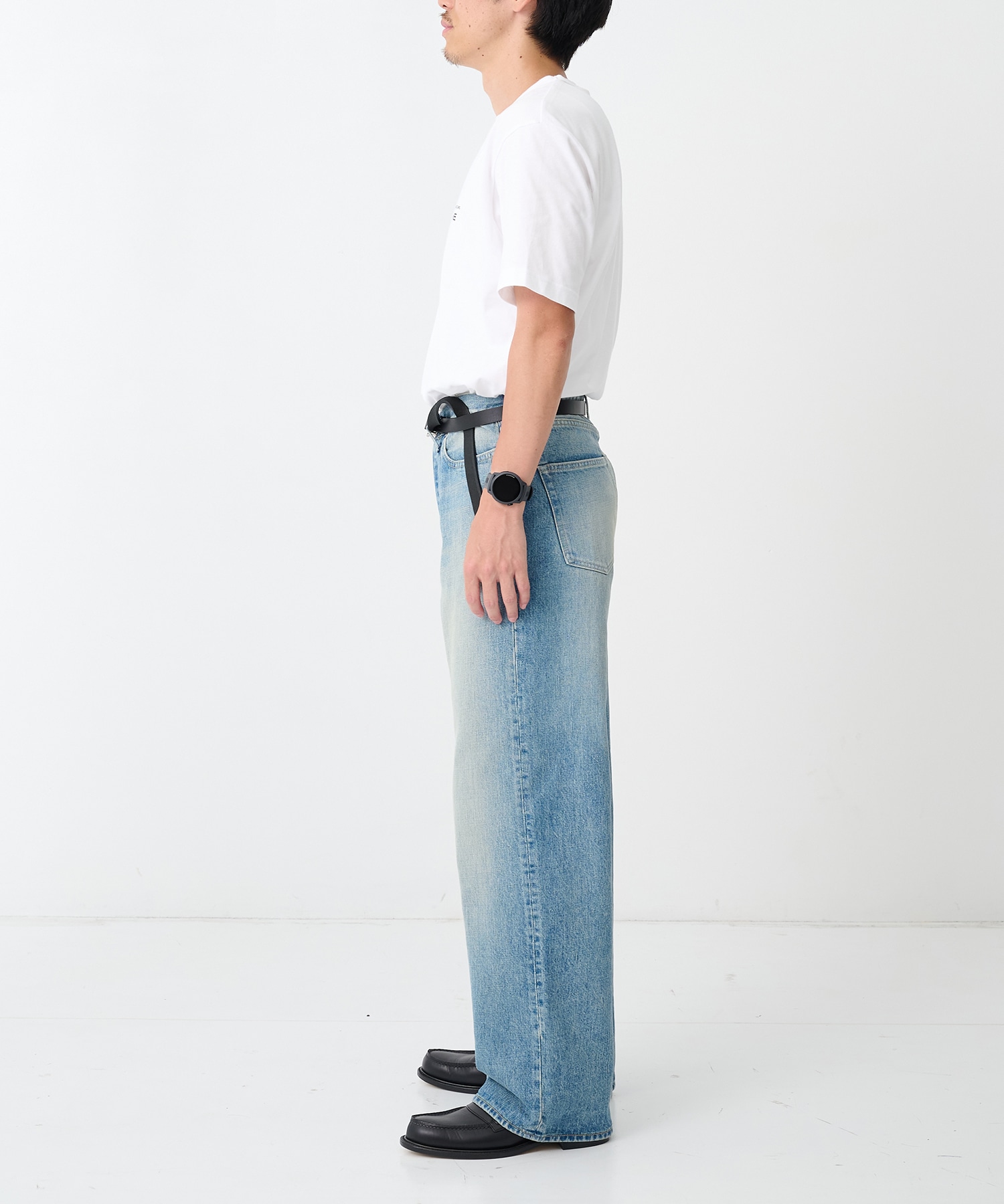 【シュタイン】ST.1566 LOOSE DENIM PANTS ssstein