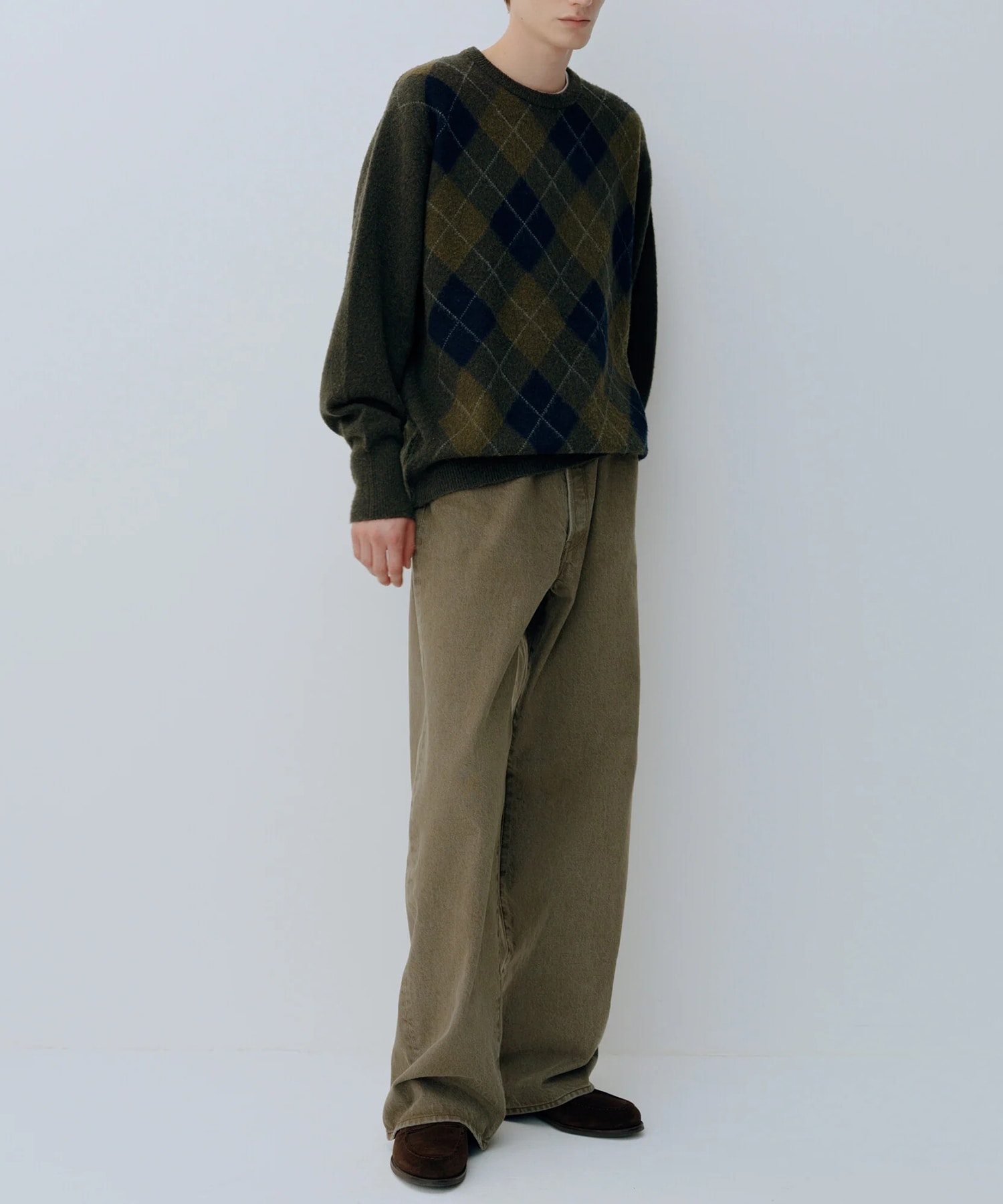 【シュタイン】ST.1568 LOOSE COLOR DENIM PANTS ssstein