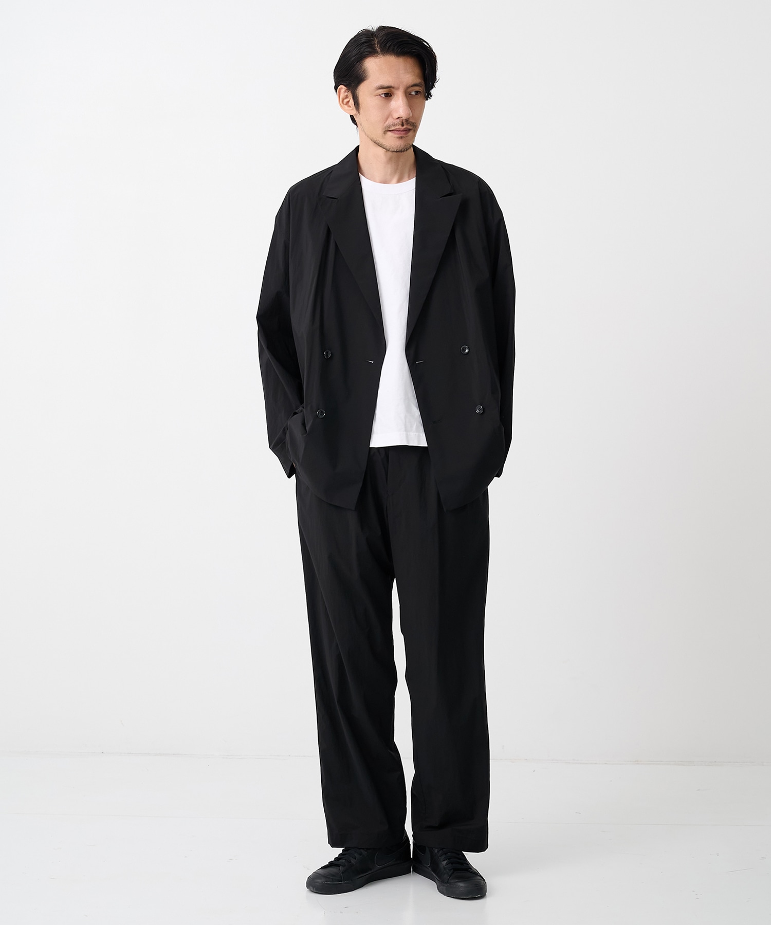 【エヌハリウッド】別注Cool Tuch Double Breasted Jacket N.HOOLYWOOD