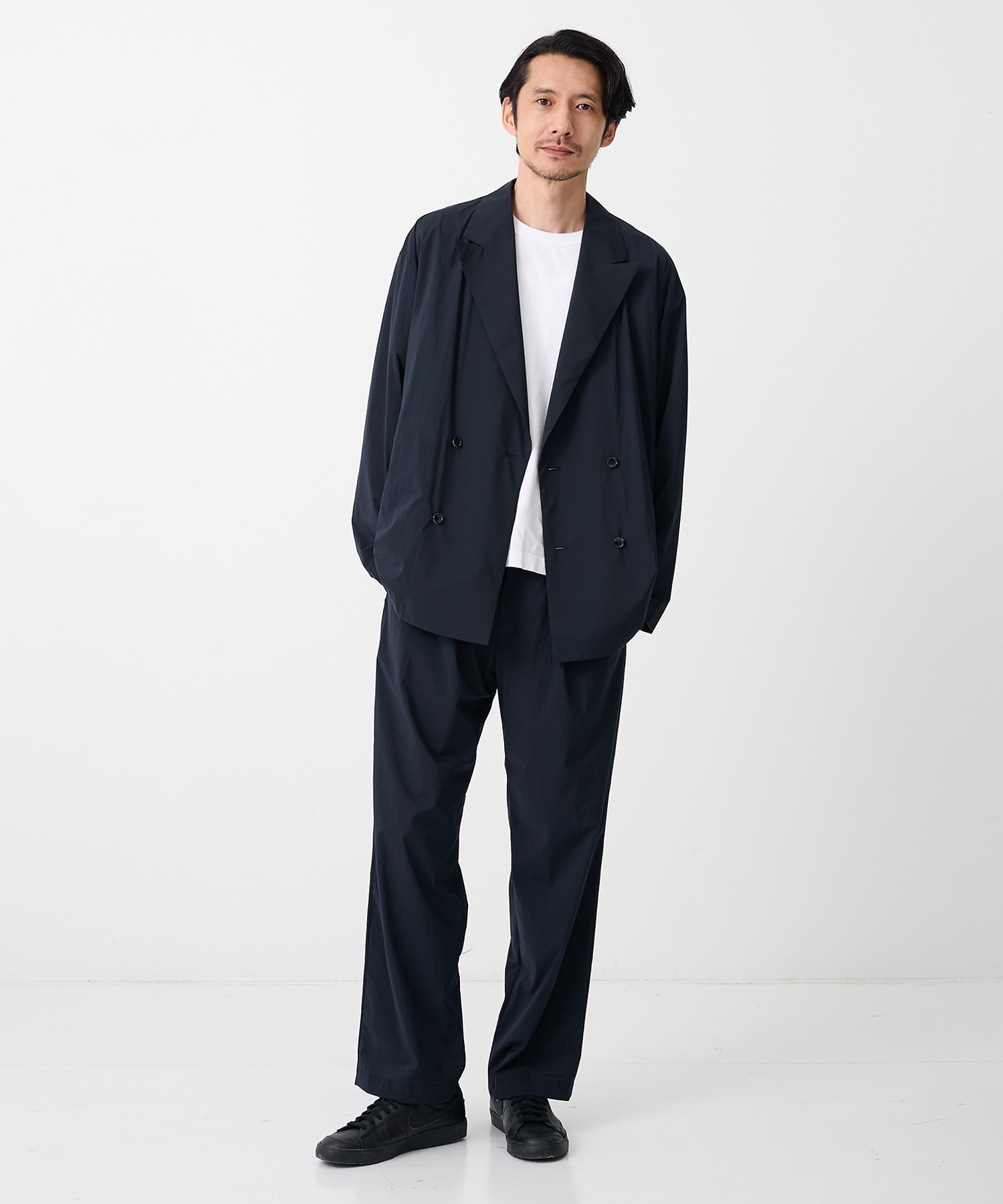 【エヌハリウッド】別注Cool Tuch Double Breasted Jacket N.HOOLYWOOD