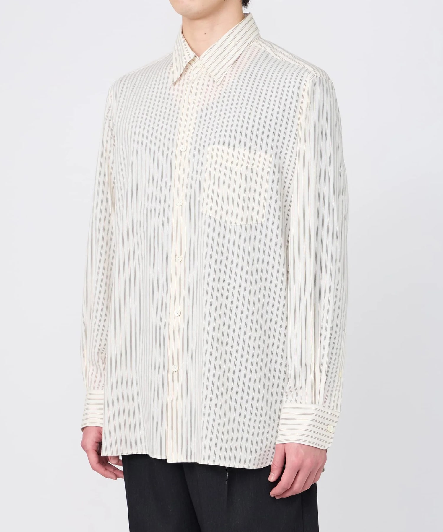 【イレニサ】IH-26FW-B054-WRS REGULAR COLLAR RELAX-FIT SHIRT IRENISA