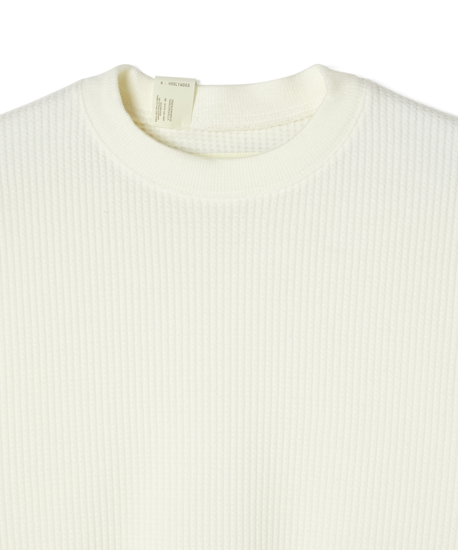 【エヌハリウッド】9262-CS01-021 CREW NECK SWEATSHIRT N.HOOLYWOOD