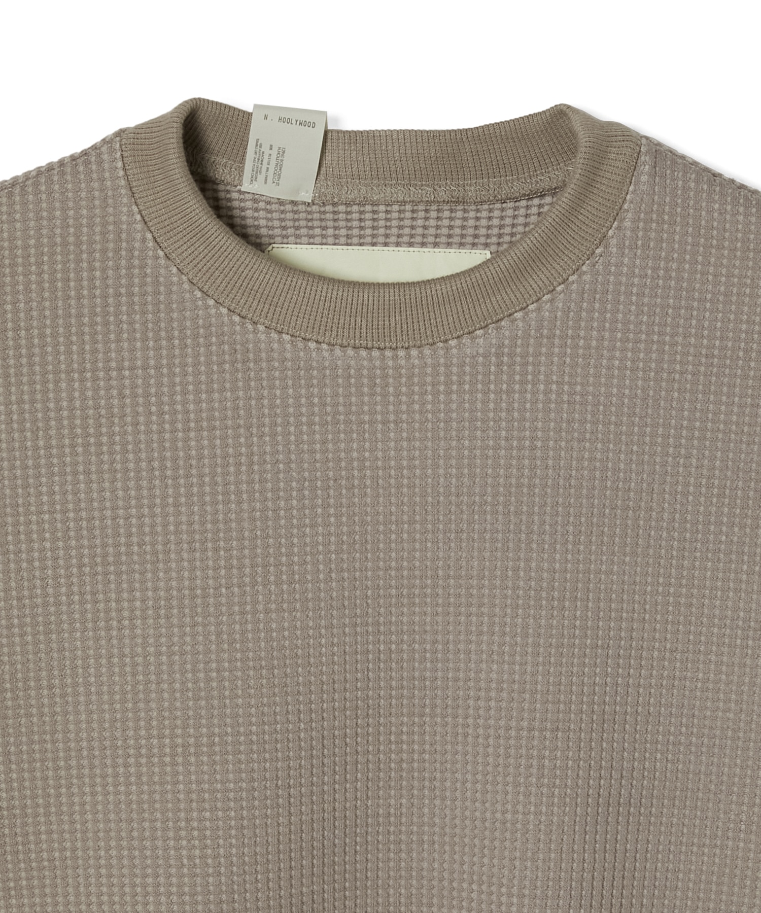 【エヌハリウッド】9262-CS01-021 CREW NECK SWEATSHIRT N.HOOLYWOOD