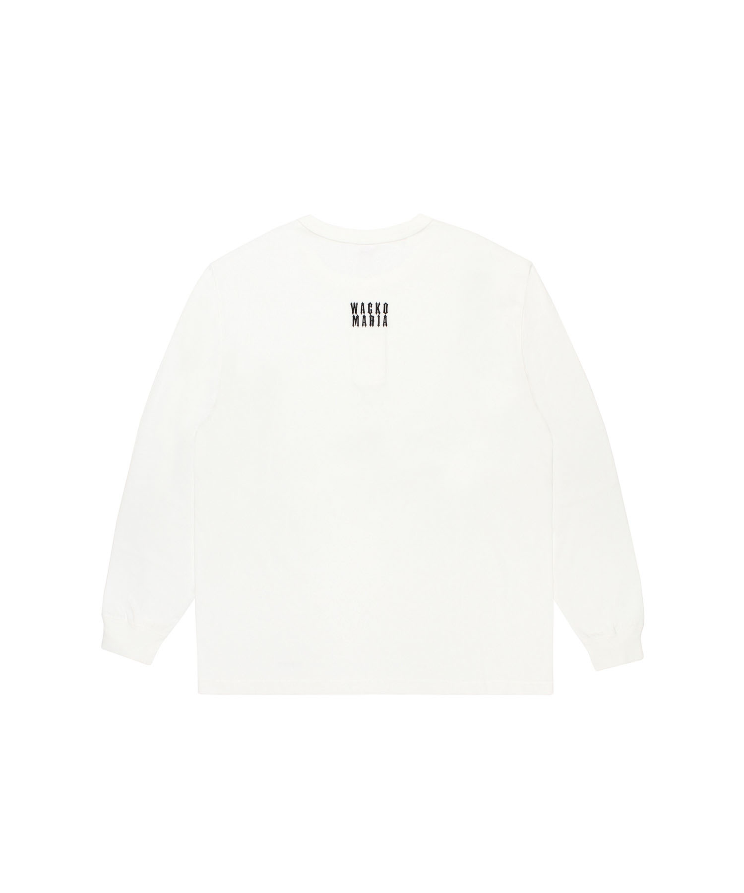 【ワコマリア】26FW-WMT-HK01 HEALTHKNIT / HENRY NECK LONG SLEEVE T-SHIRT WACKO MARIA