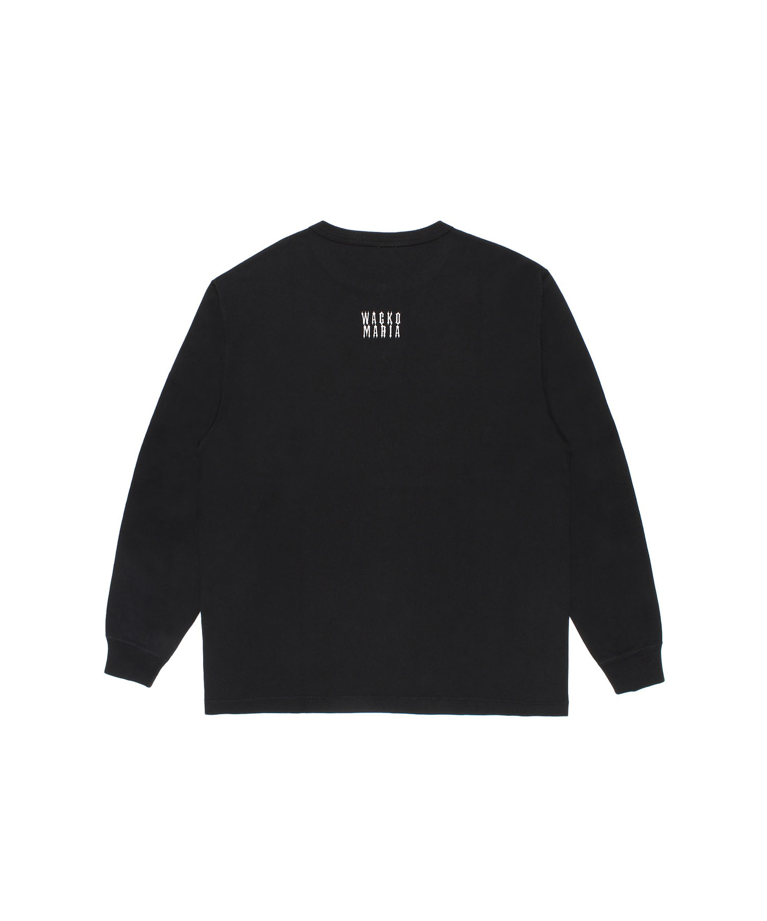 【ワコマリア】26FW-WMT-HK01 HEALTHKNIT / HENRY NECK LONG SLEEVE T-SHIRT WACKO MARIA