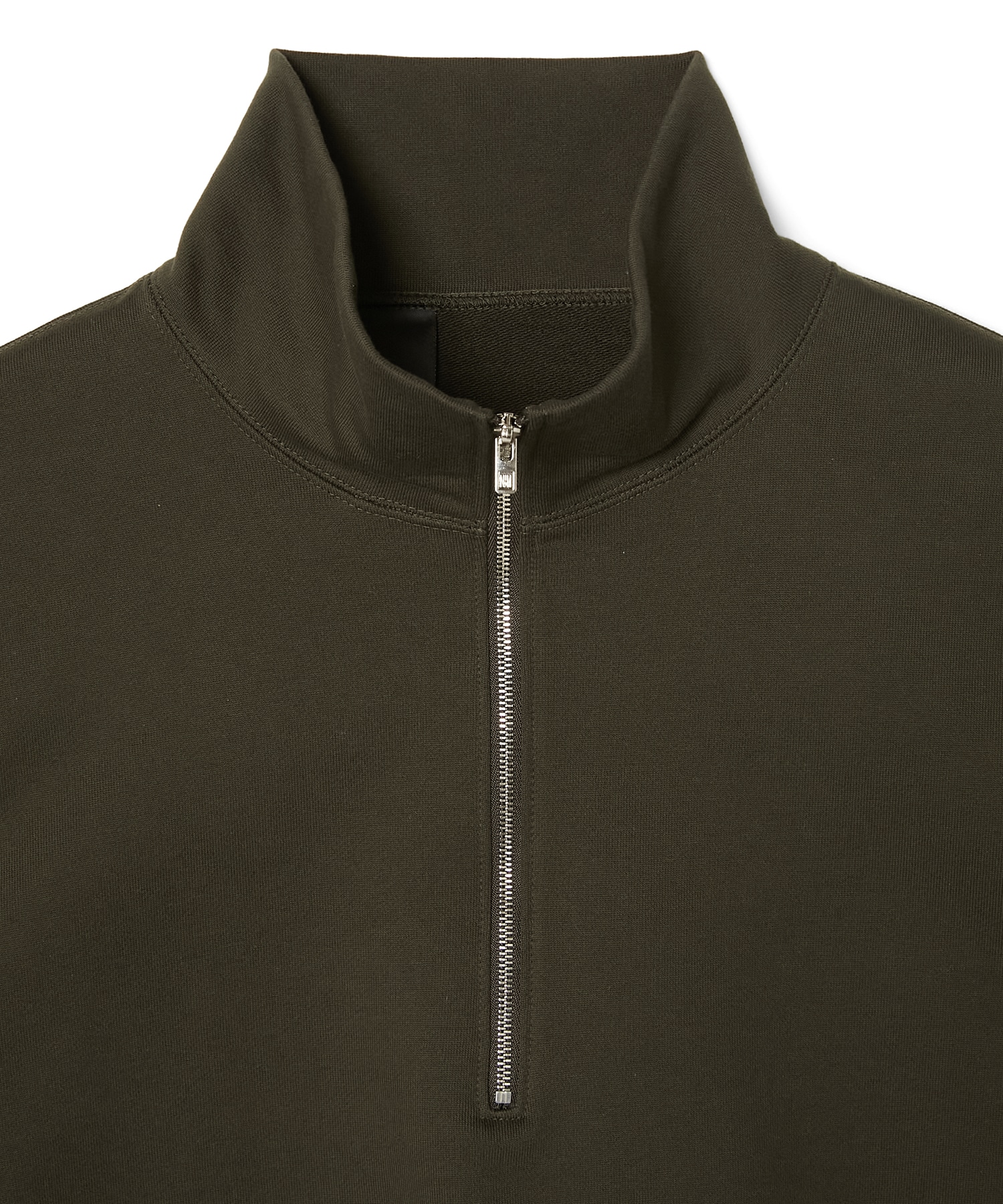 【エヌハリウッド】2262-CS07-021 HALF ZIP SWEATSHIRT N.HOOLYWOOD