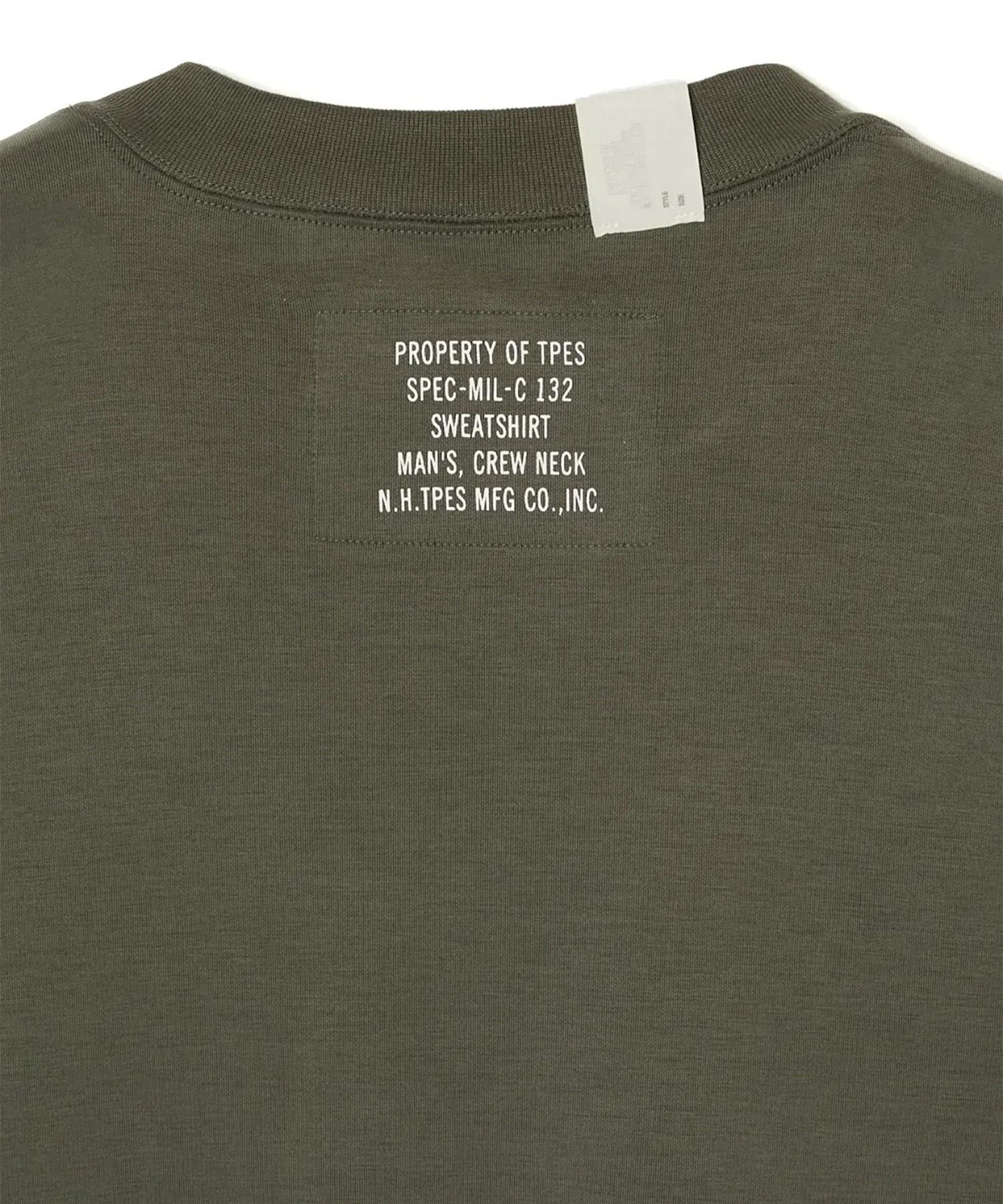 【エヌハリウッド】9262-CS01-020 CREW NECK SWEATSHIRT N.HOOLYWOOD