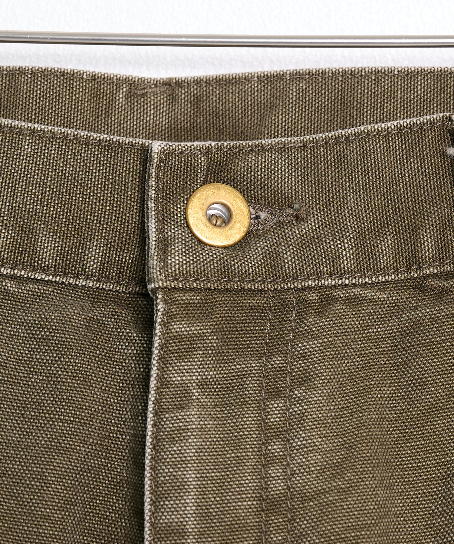 26fw-p-10 3D cutting painter pants KHOKI
