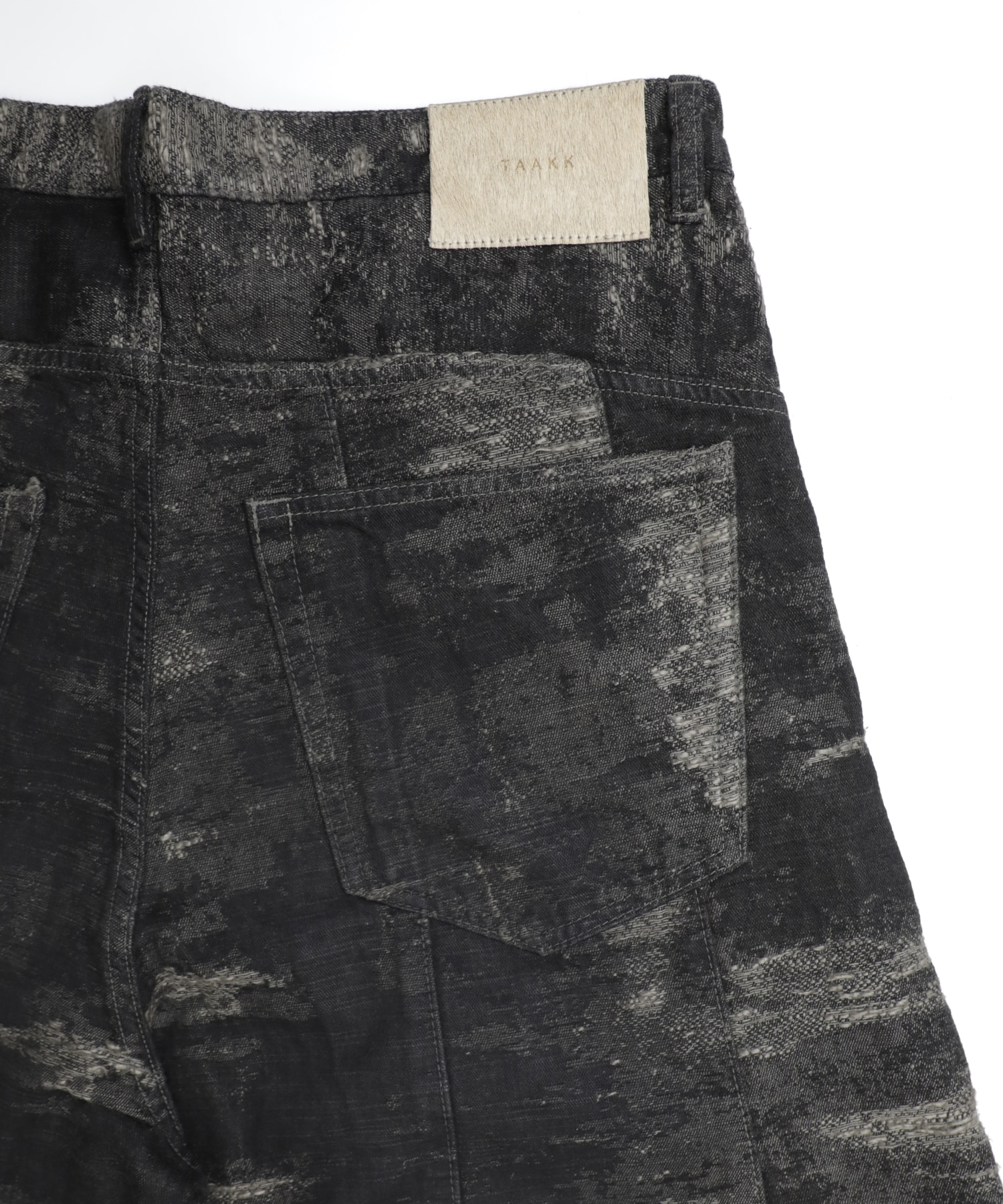 【ターク】TA26AW-PT035 DENIM CURVED PANTS TAAKK