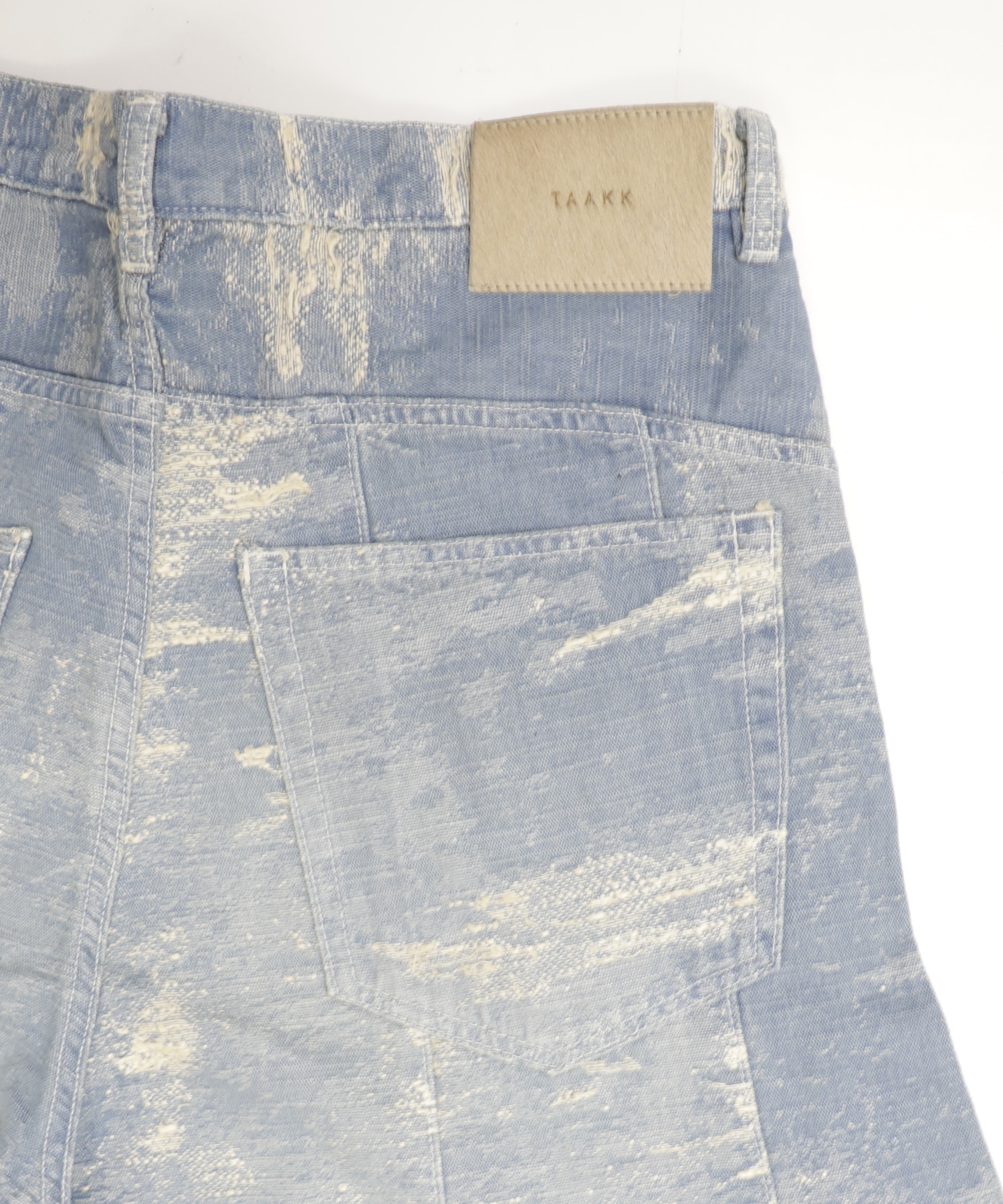 【ターク】TA26AW-PT035 DENIM CURVED PANTS TAAKK