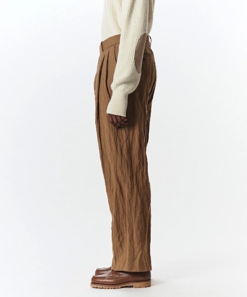 A26C16PT01C DOUBLE PLEATED TROUSERS MARKAWARE