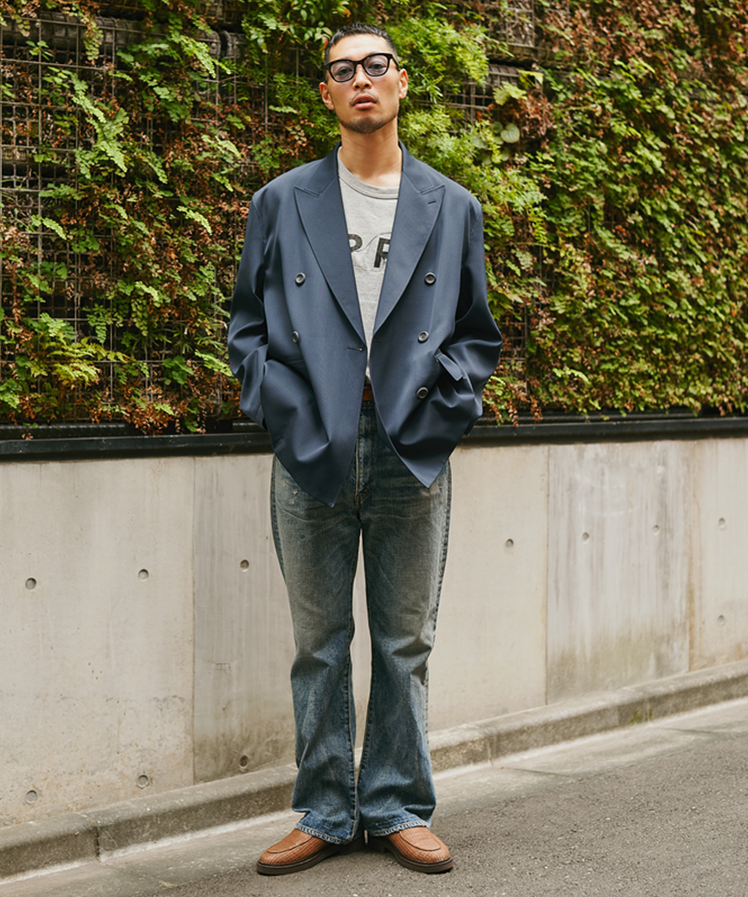 【エヌハリウッド】〈別注〉復刻 ×New Manual Denim Pants N.HOOLYWOOD