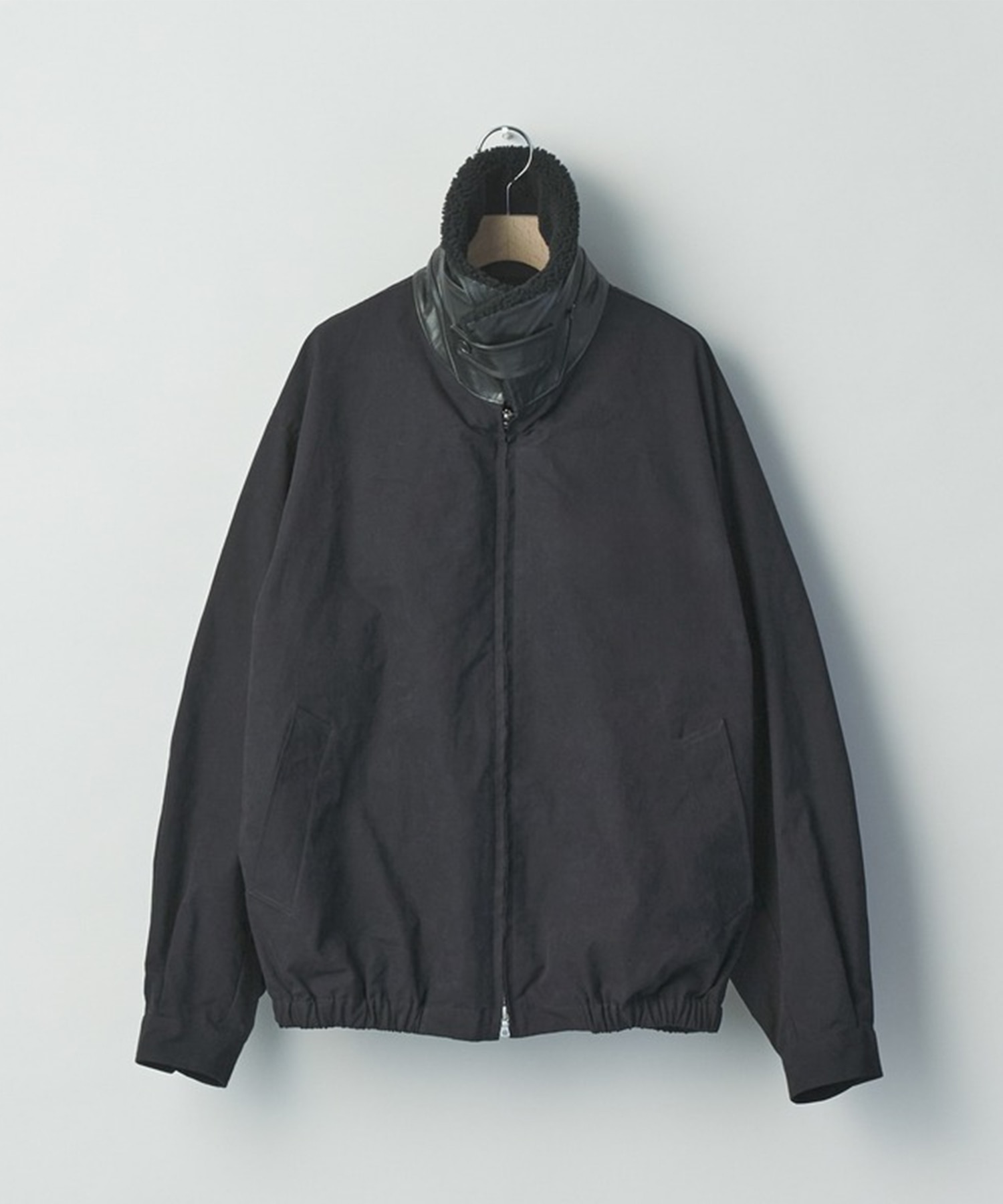 【シュタイン】ST.1576 DETATCHABLE COLLAR RESIN-FINISH COTTON JACKET ssstein