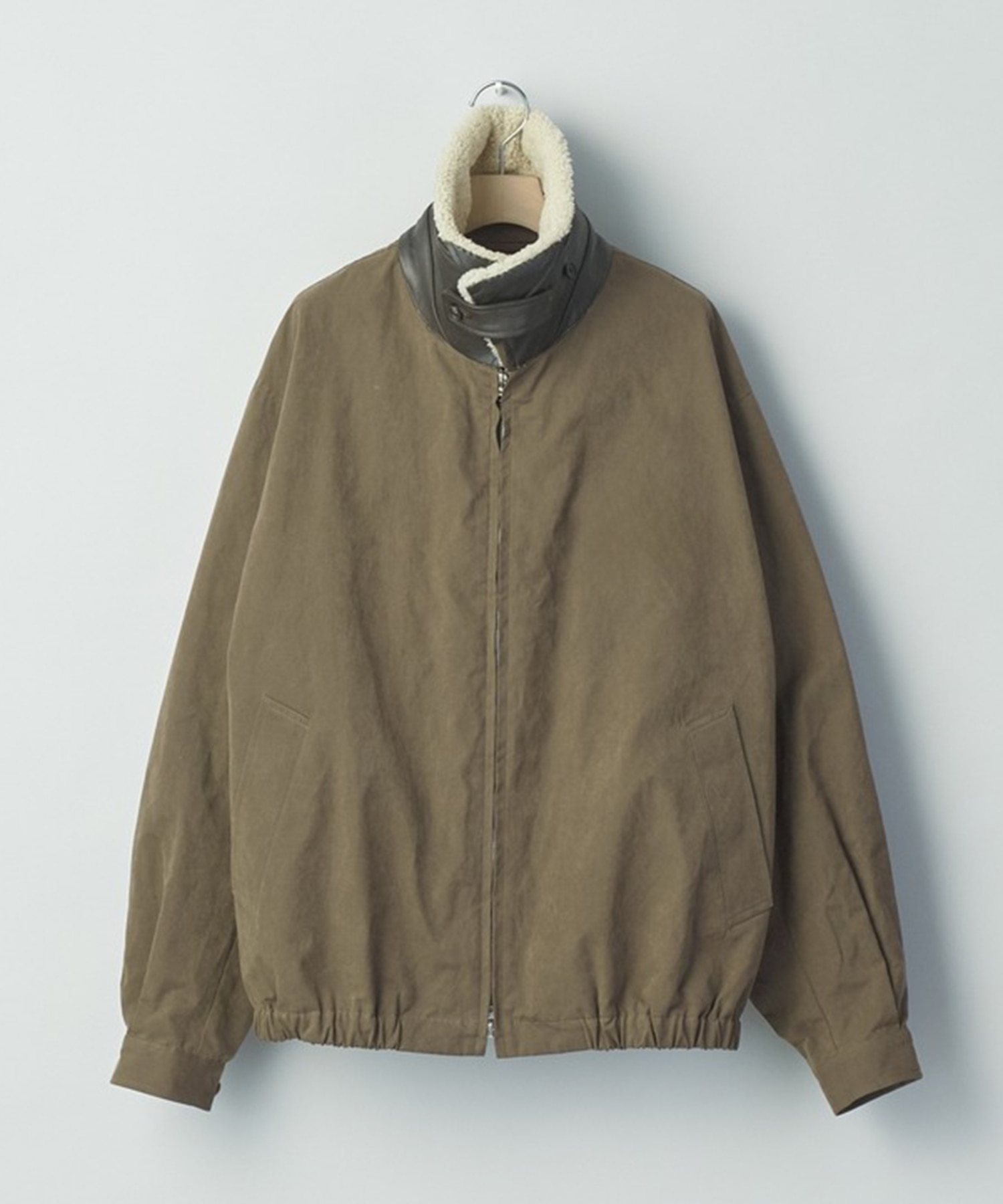 【シュタイン】ST.1576 DETATCHABLE COLLAR RESIN-FINISH COTTON JACKET ssstein