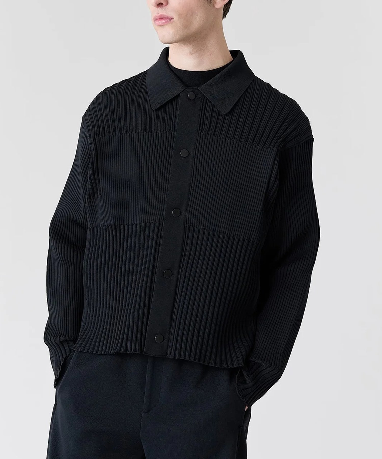 【シーエフシーエル】CF012KC207JP00 FLUTED SHIRT COLLAR BLOUSON CFCL