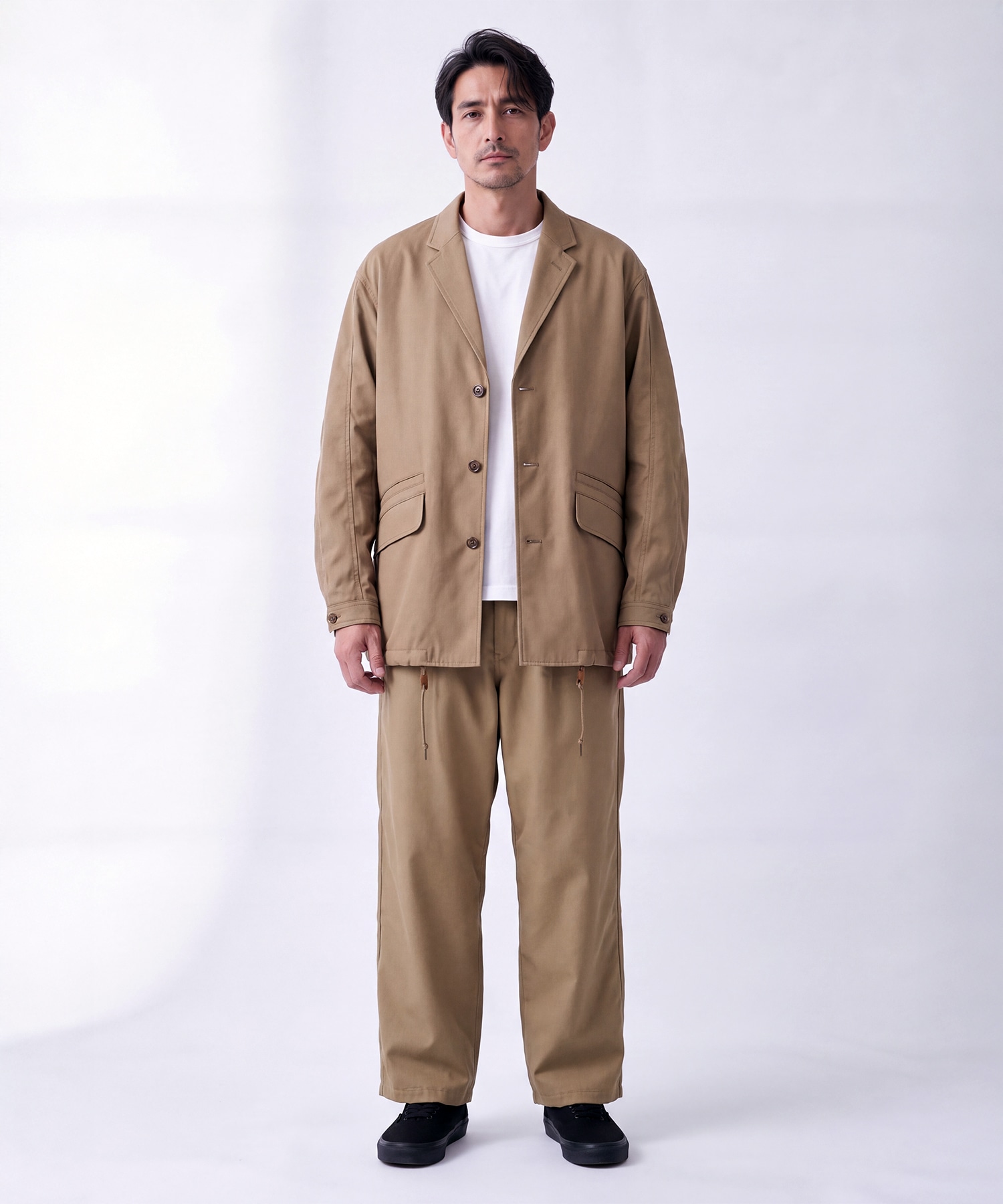 【コムデギャルソンオム】HR-J002-051 PE Twill 3B Easy Jacket COMME des GARCONS HOMME