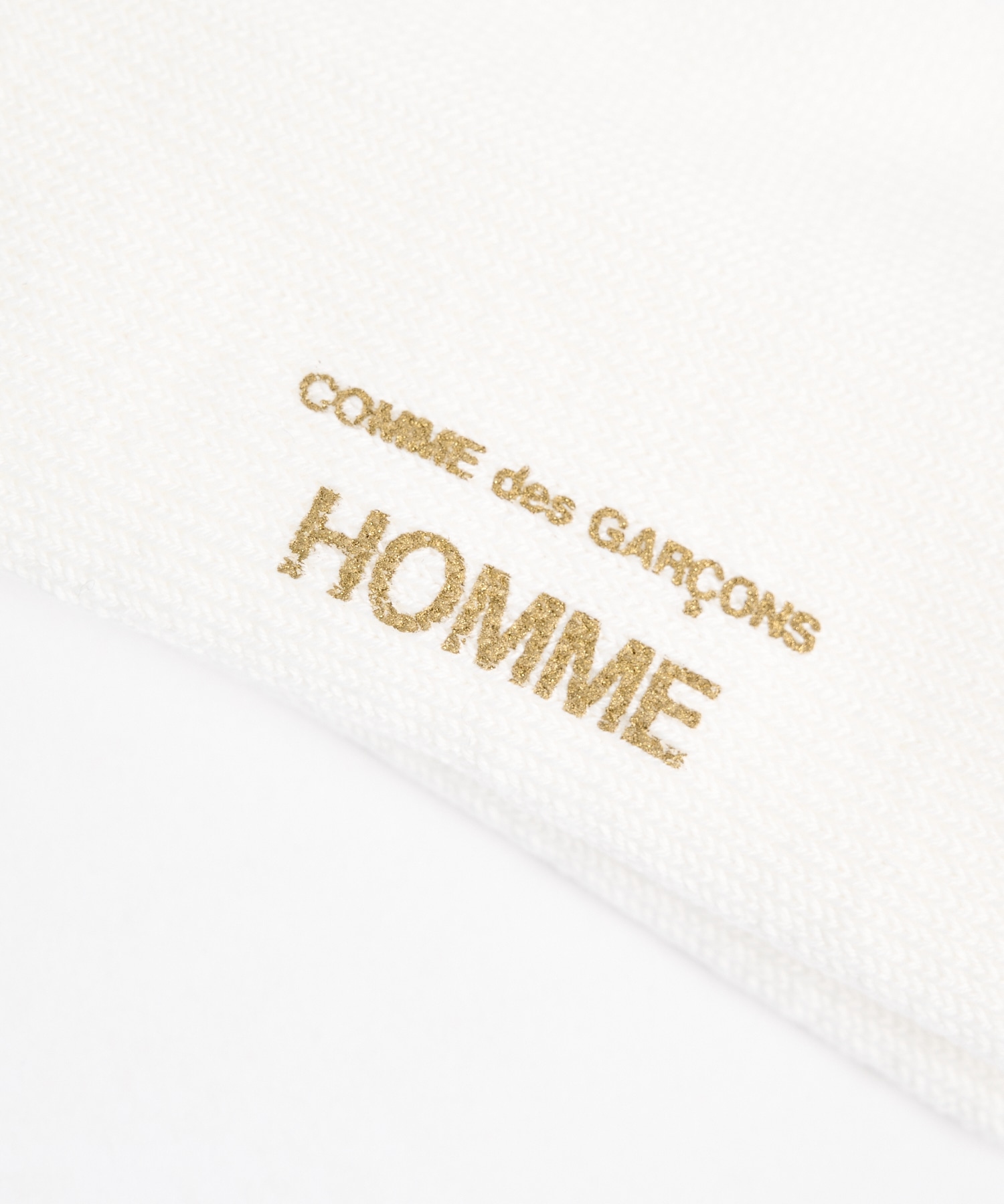 【コムデギャルソンオム】HR-K501-051 Low Gauge Pile Line Sox COMME des GARCONS HOMME