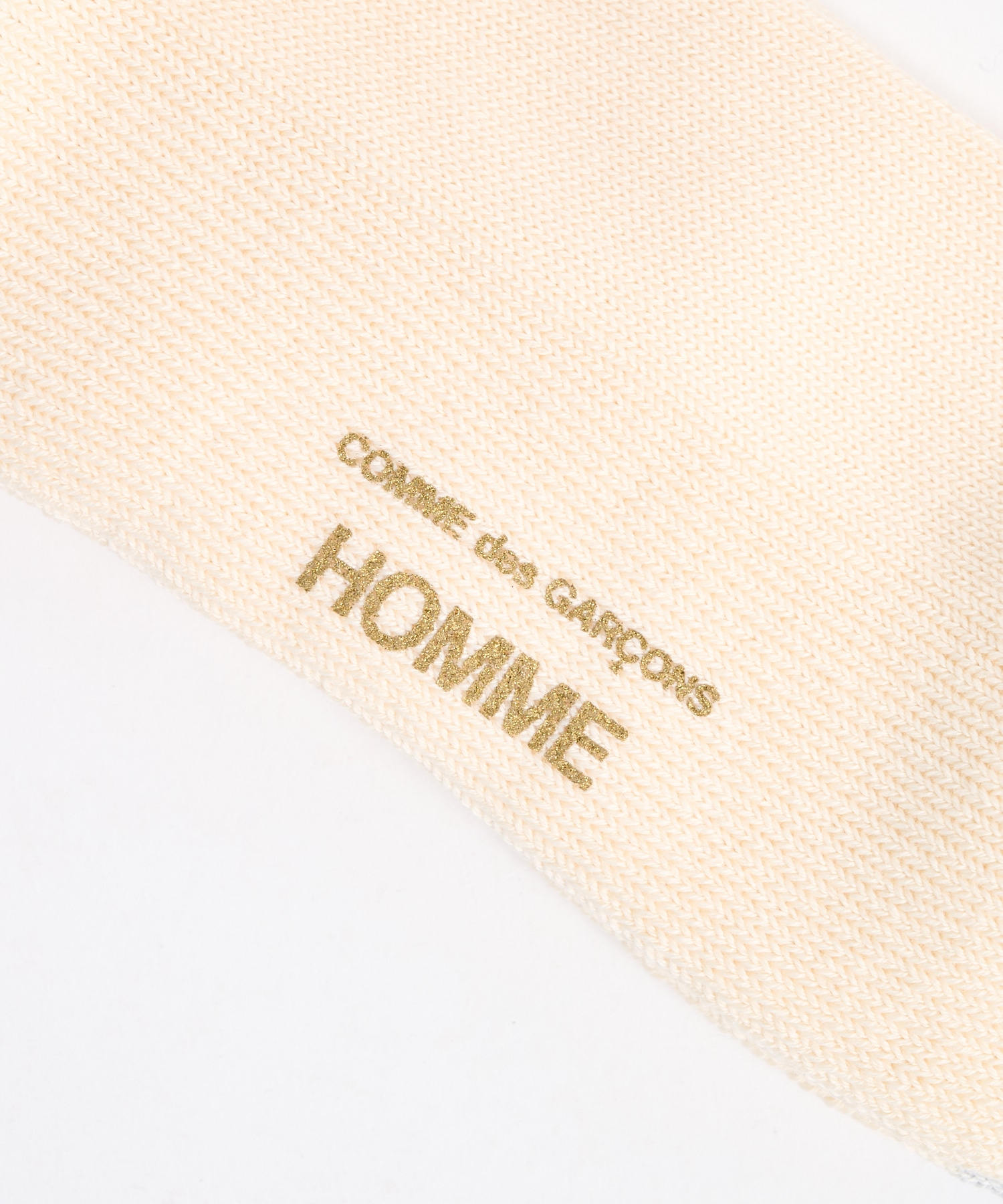 【コムデギャルソンオム】HR-K501-051 Low Gauge Pile Line Sox COMME des GARCONS HOMME