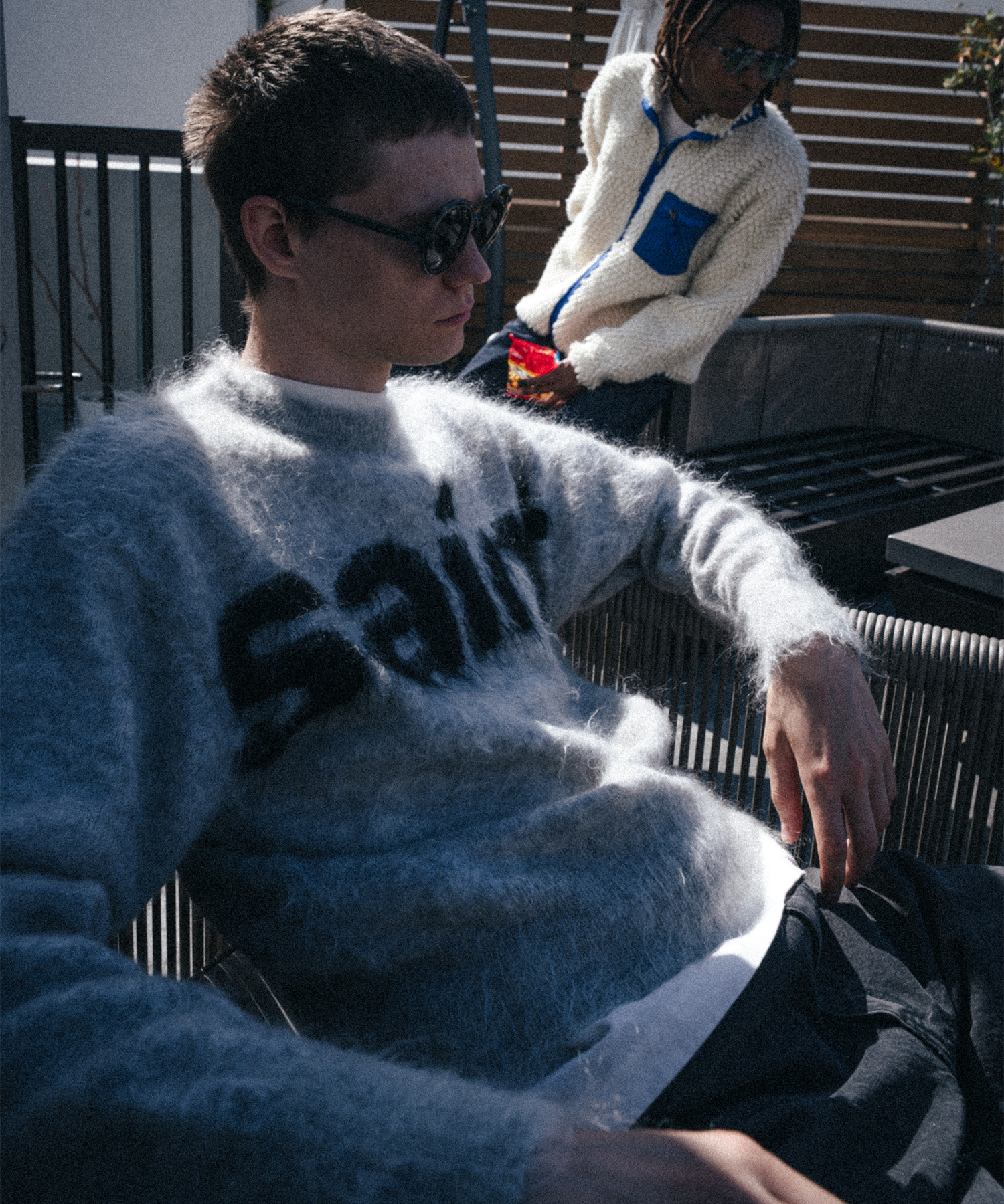 【セントマイケル】SM-MK1-0000-055 Mohair Knit PO SAINT MXXXXXX