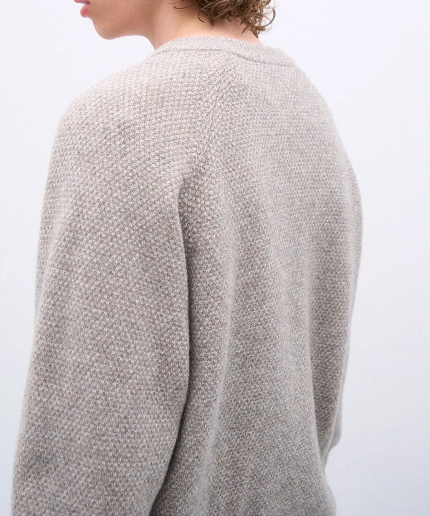 KRAGLW0402 LAMBS WOOL CREWNECK SWEATER ATON